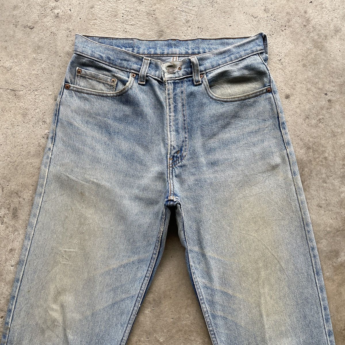 Levi's Vintage Clothing 90s Vintage Levis Rusty Faded Made In USA Jeans Denim Pants Size US 31 - 3 Thumbnail