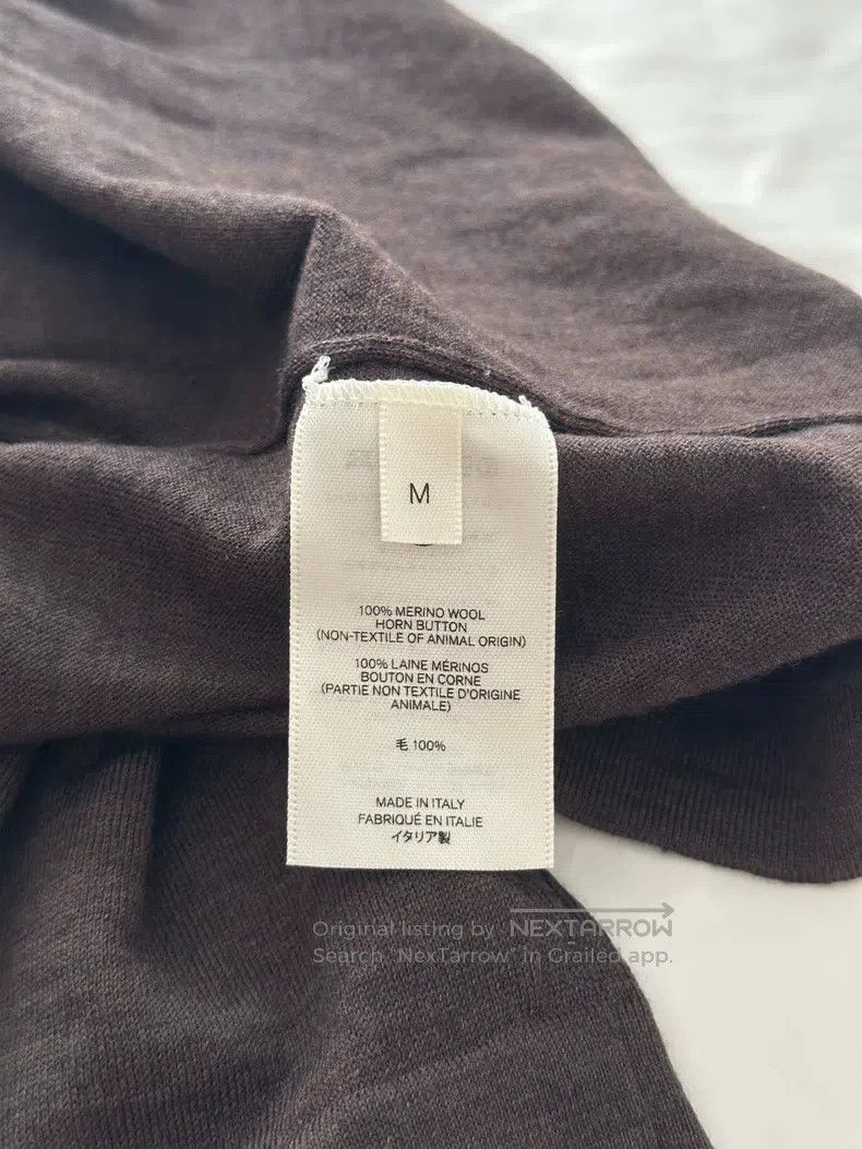 The Row The Row Brown Wool Polo Long Sleeve Size US M / EU 48-50 / 2 - 4 Thumbnail