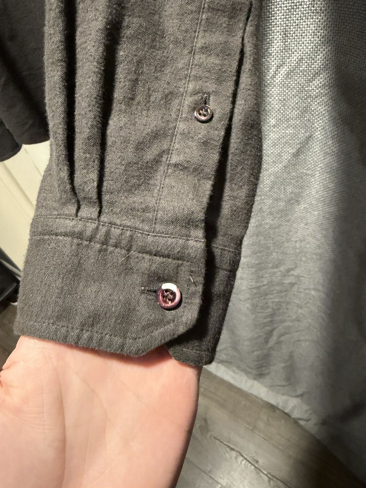 Y/Project Y/PROJECT Cinched Logo Button Up Shirt - Size L Size US L / EU 52-54 / 3 - 4 Thumbnail