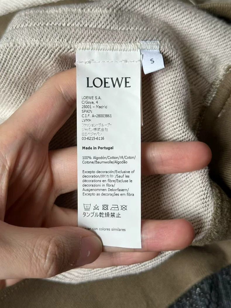 Loewe LOEWE Open thread embroidery logo hoodie Size S / US 4 / IT 40 - 4 Thumbnail