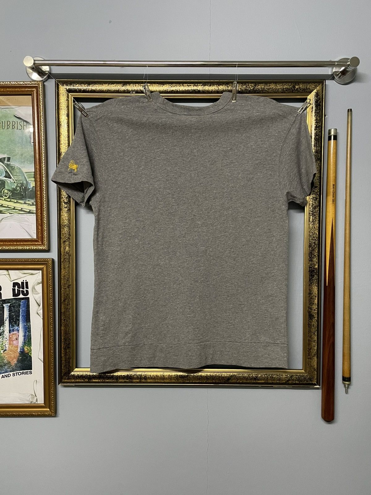 Evisu Vintage Japan Designer Evisu Yamane Iconic Logo Gray Tshirt Size US M / EU 48-50 / 2 - 5 Thumbnail