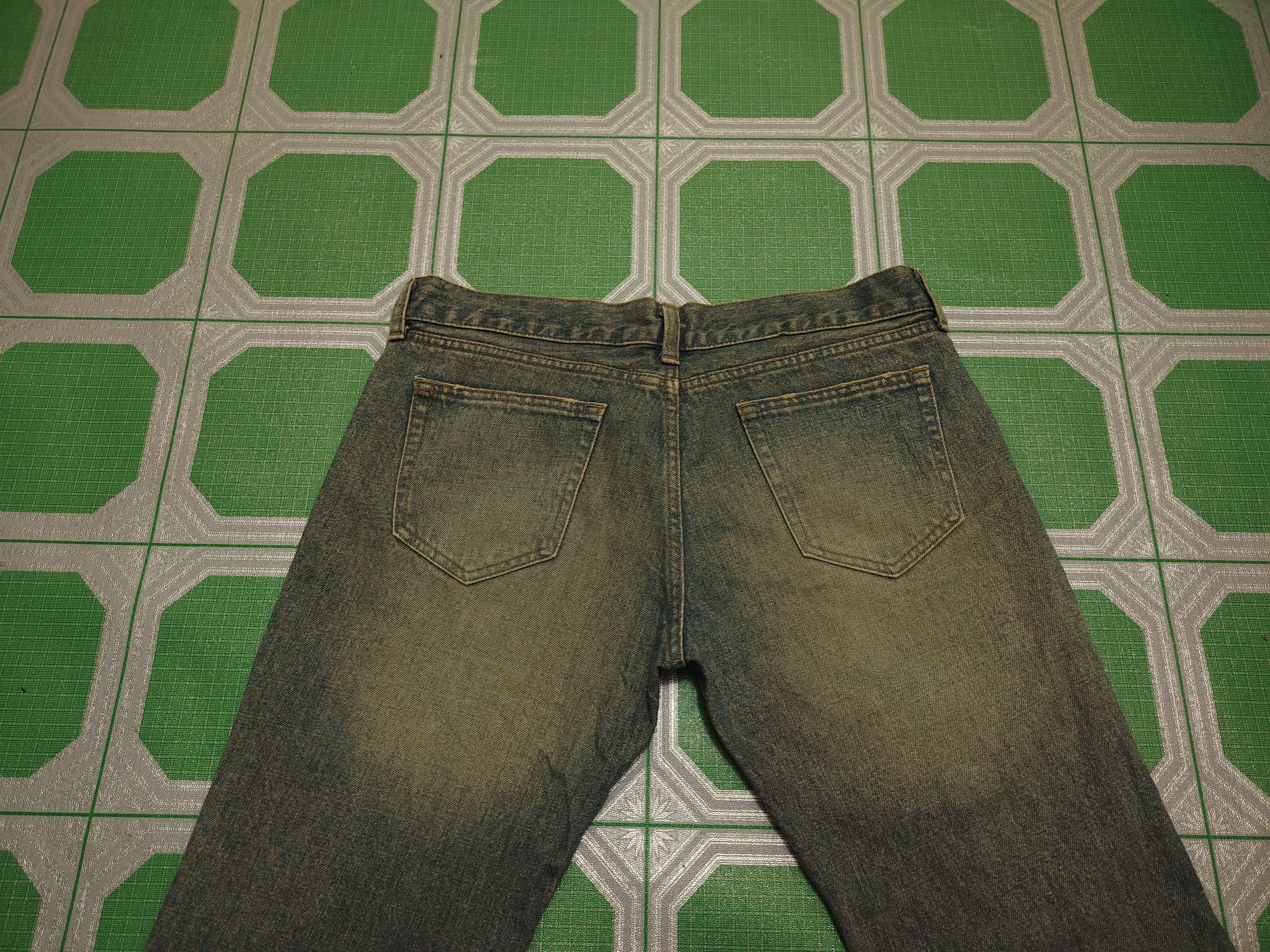 JACKROSE Rare!!! Jackrose distressed jeans bootcut Flared Jeans Size US 33 - 16 Thumbnail