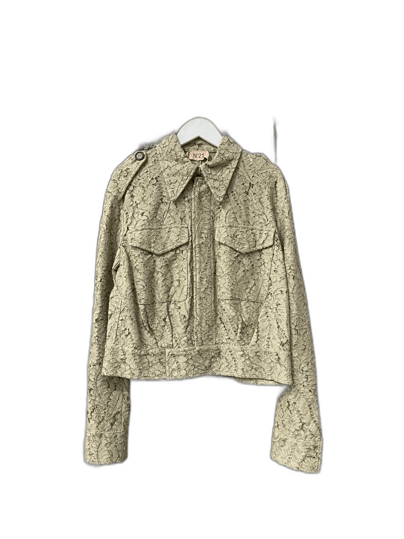 N21 N21 Gilmar Jacket in Beige Color Size US M / EU 48-50 / 2 - 1 Thumbnail