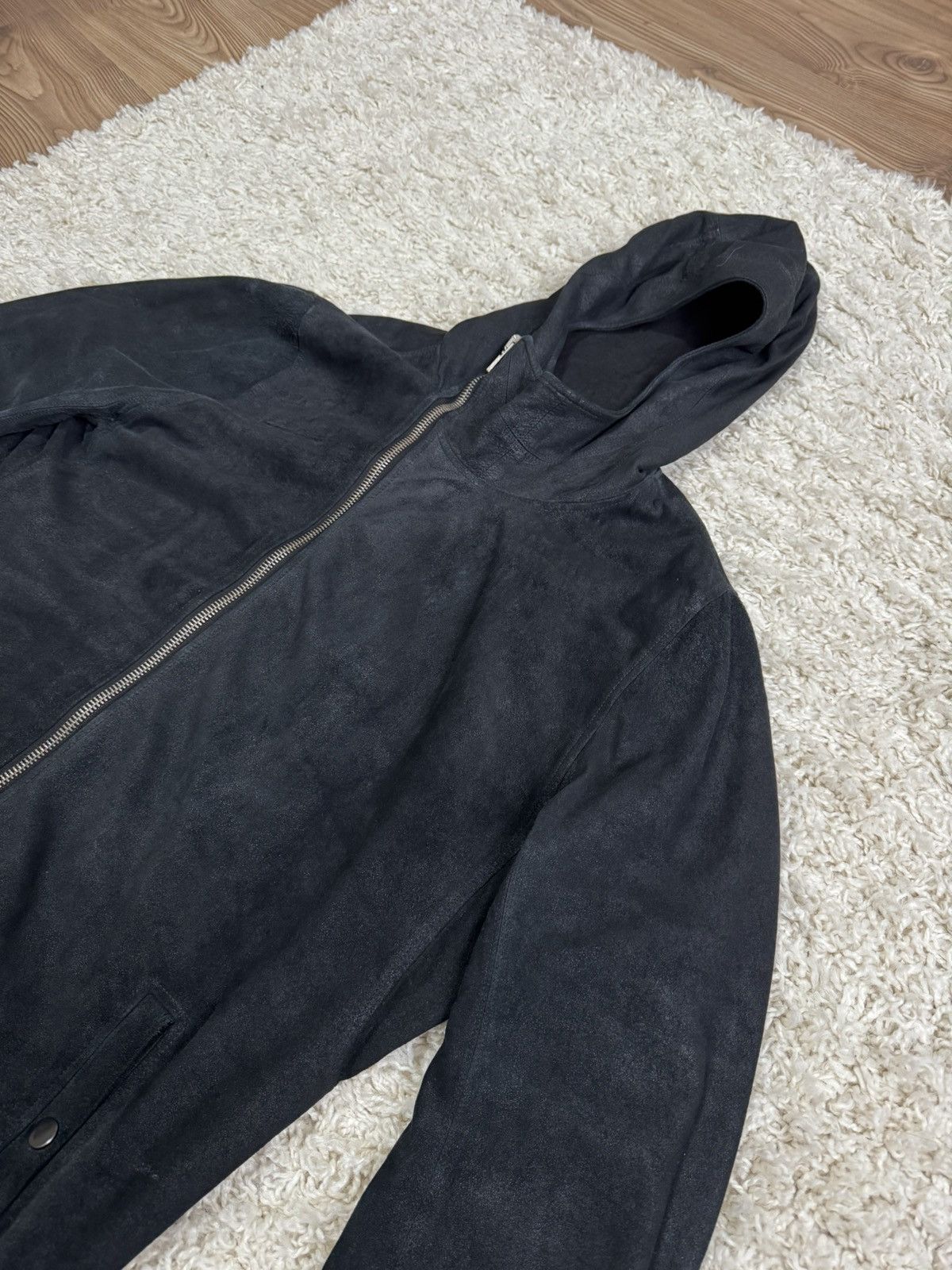 Rick Owens SOLD Rick Owens Blistered Lamb Bullet Leather Jacket Size US L / EU 52-54 / 3 - 2 Thumbnail