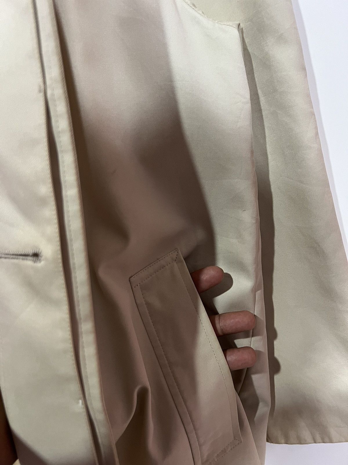 Brooks Brothers 🔥 Brooks Brothers checked long Coat beige Size US M / EU 48-50 / 2 - 7 Thumbnail