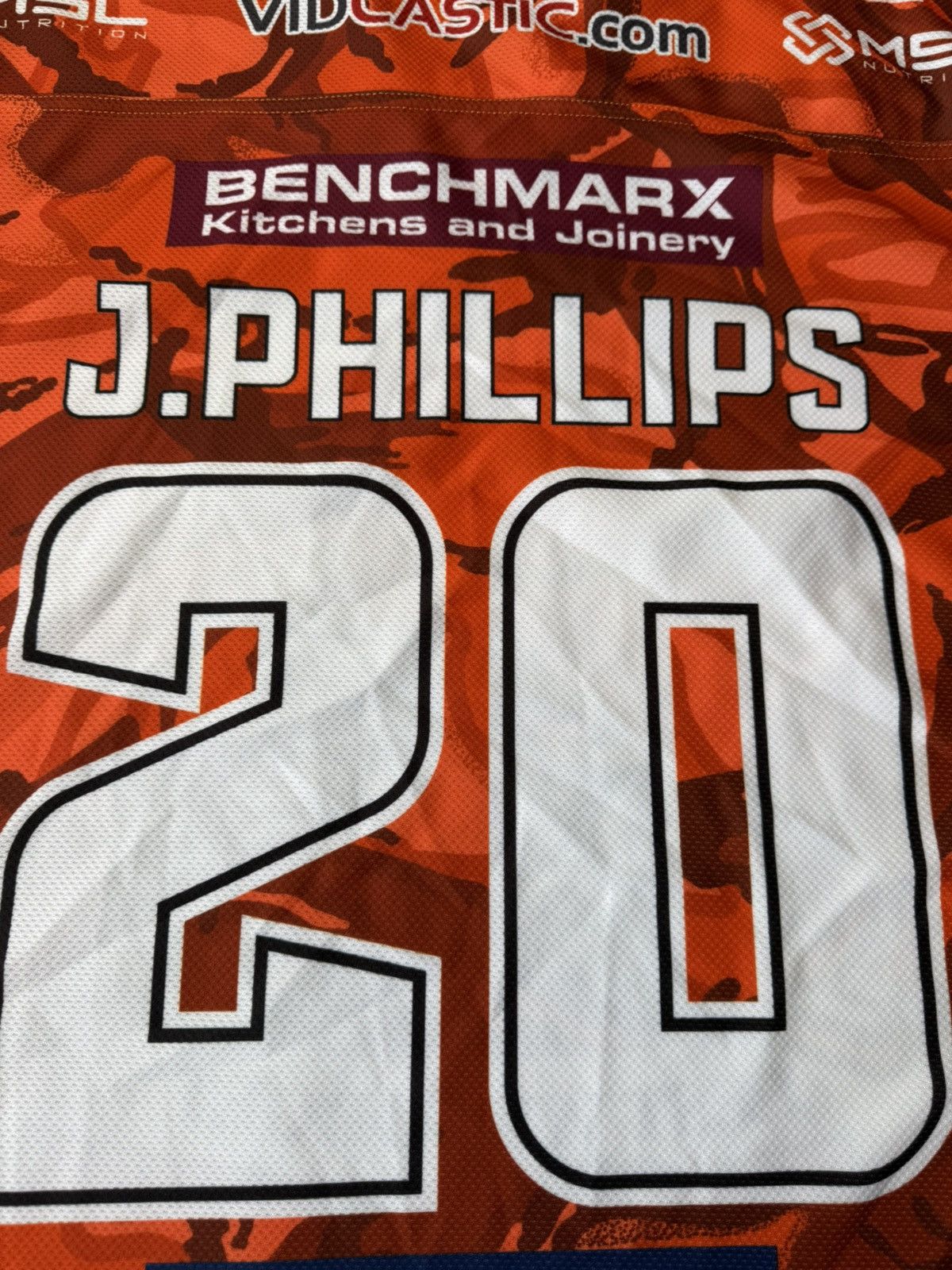 NHL Sheffield Steelers EIHL Remembrance Day J. Phillips #20 Size US XXL / EU 58 / 5 - 17 Thumbnail