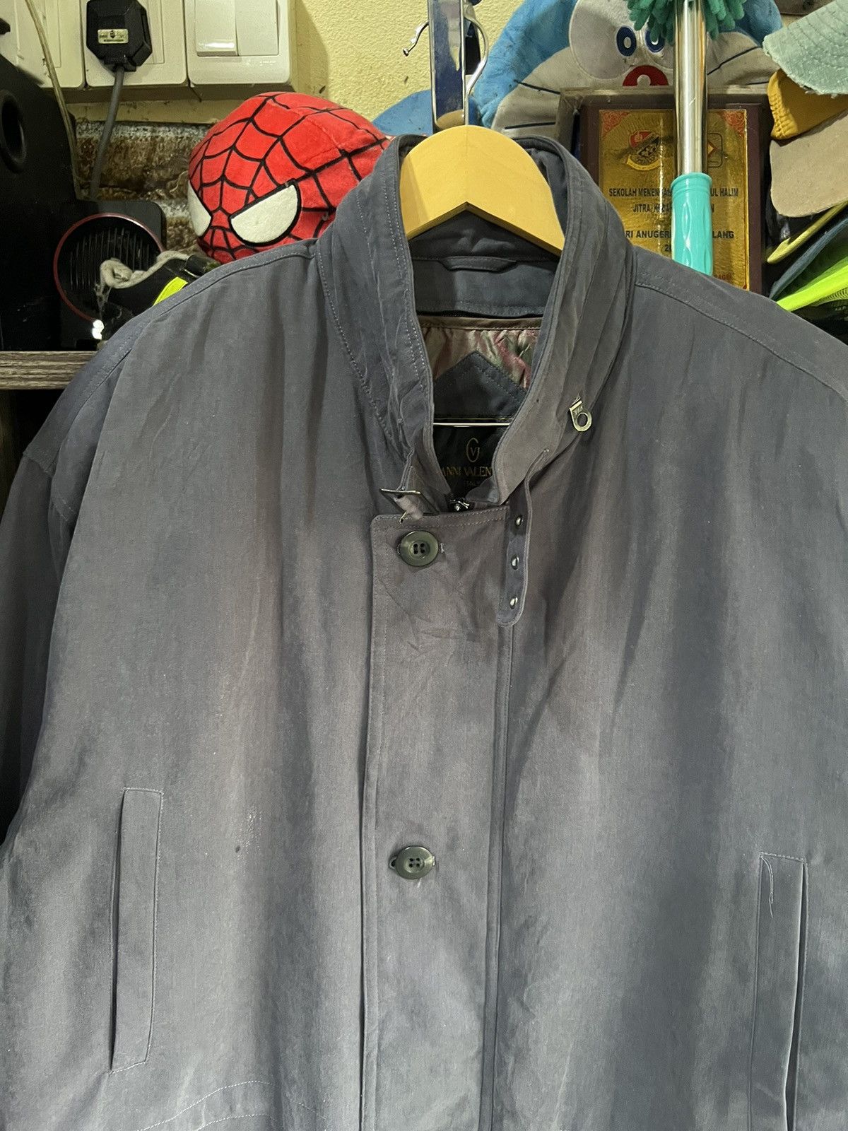 Gianni Valentino 🔥Vintage Gianni Valentino Quilted Jacket Size US XL / EU 56 / 4 - 4 Thumbnail