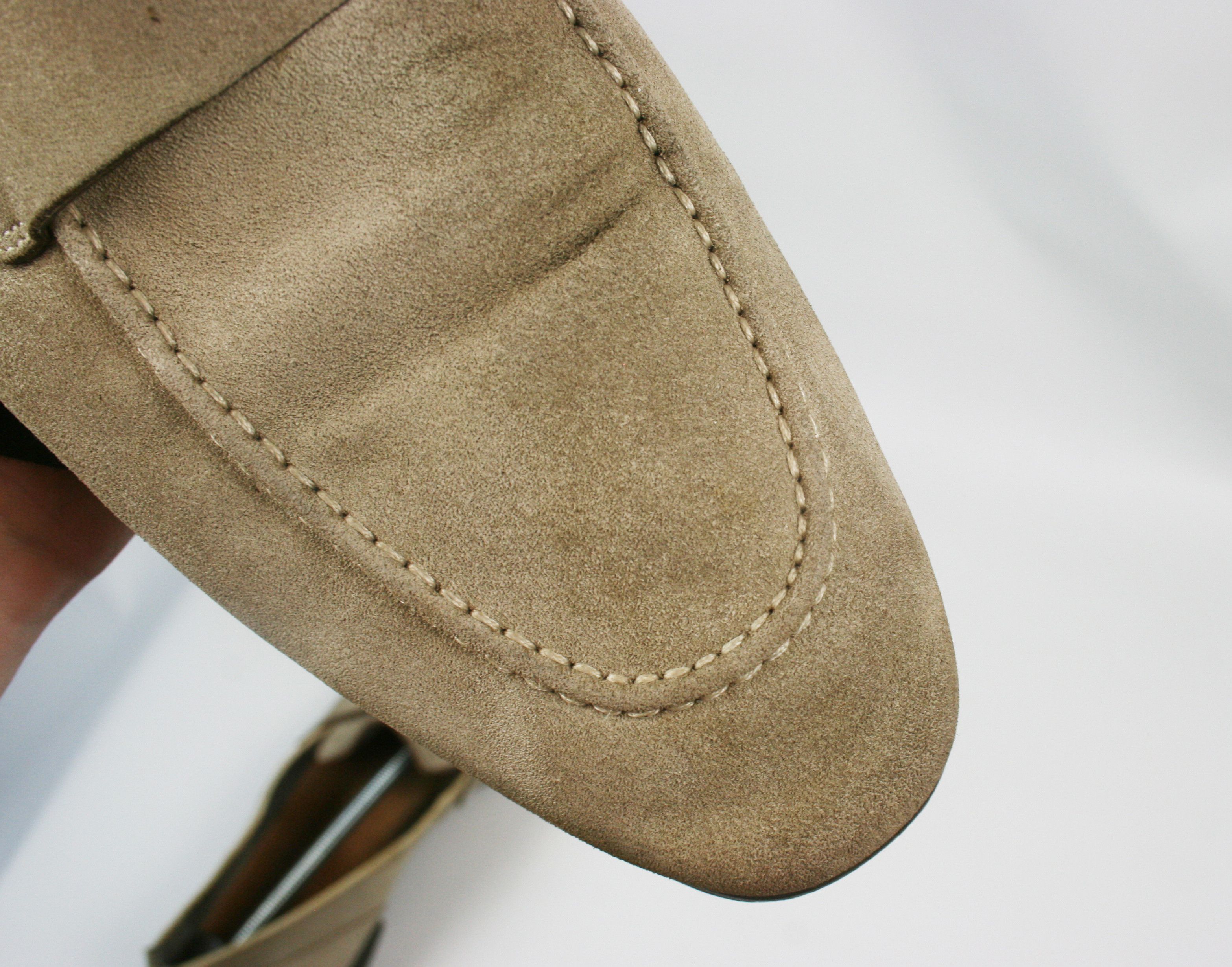 Santoni Carlo Suede Loafers Size US 11 / EU 44 - 8 Thumbnail