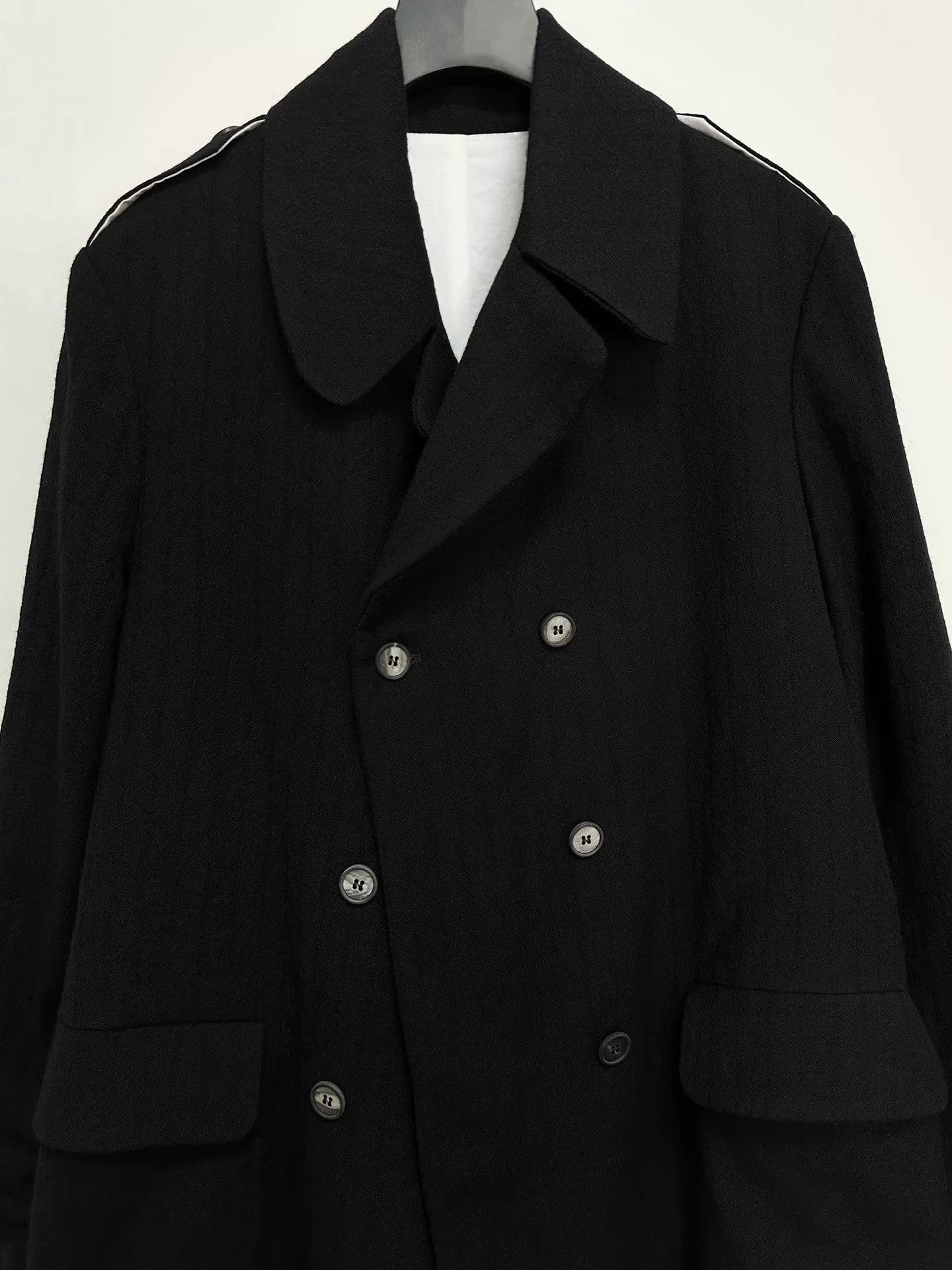 Bergfabel Bergfabel Double-Breasted Wool Long Coat Size US M / EU 48-50 / 2 - 4 Thumbnail