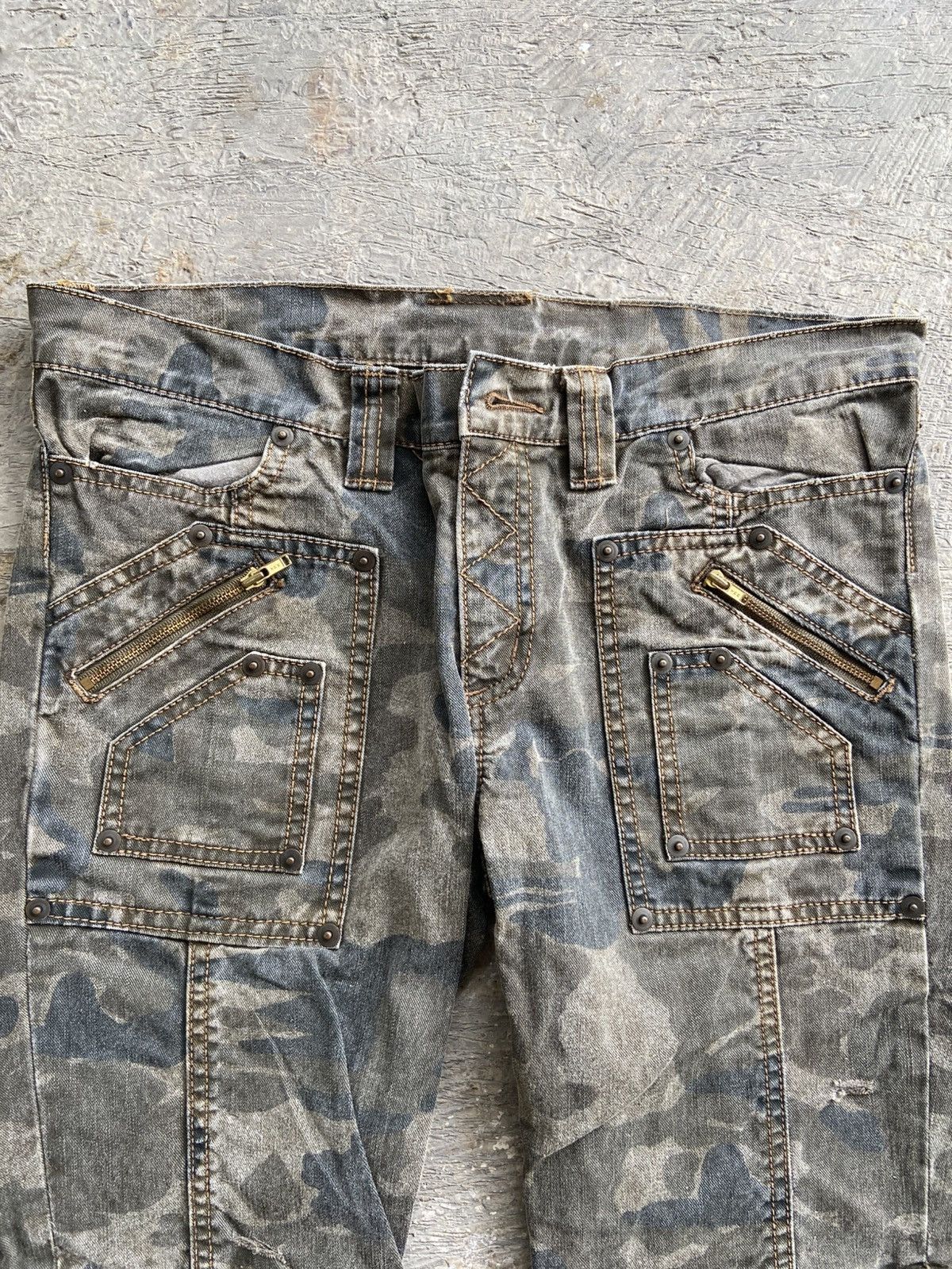 Hysteric Glamour 2000s Grace Continental - Hysteric Glamour Style Camo Pants Size US 30 / EU 46 - 3 Thumbnail