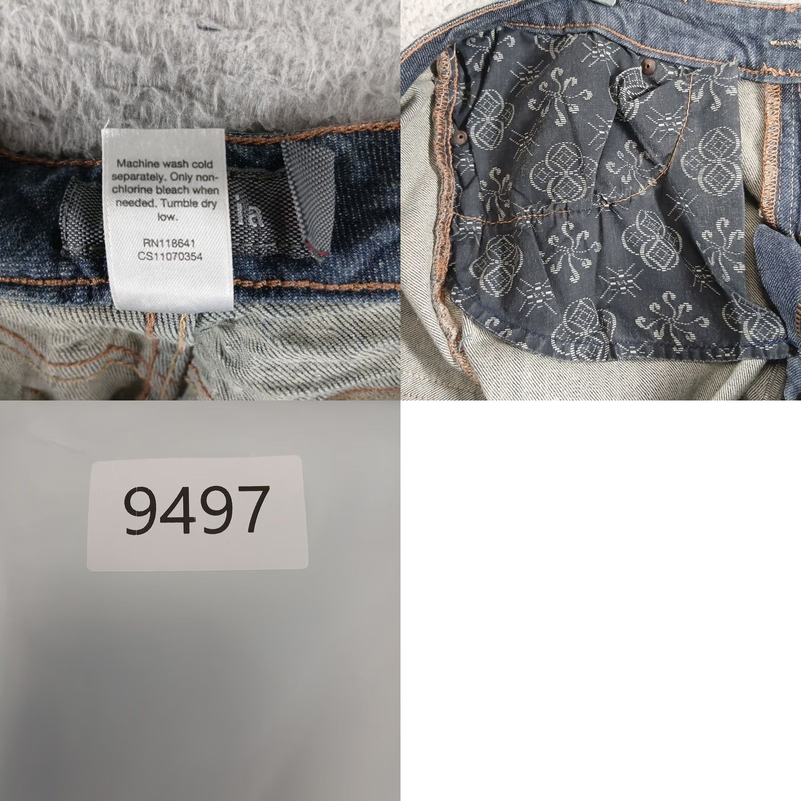 Vintage Venezia Lane Bryant Stretch Bootcut Jeans Right Fit Size 1 Average NWT Womens Jeans 14W 31in Blue Size 36" / US 14 / IT 50 - 9 Thumbnail