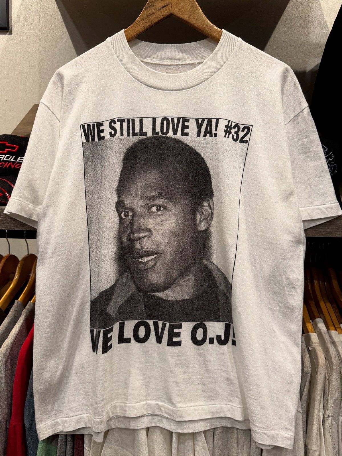 Other × Vintage Vintage 90s O.J! Simpson T-Shirt Size US XL / EU 56 / 4 - 1 Thumbnail