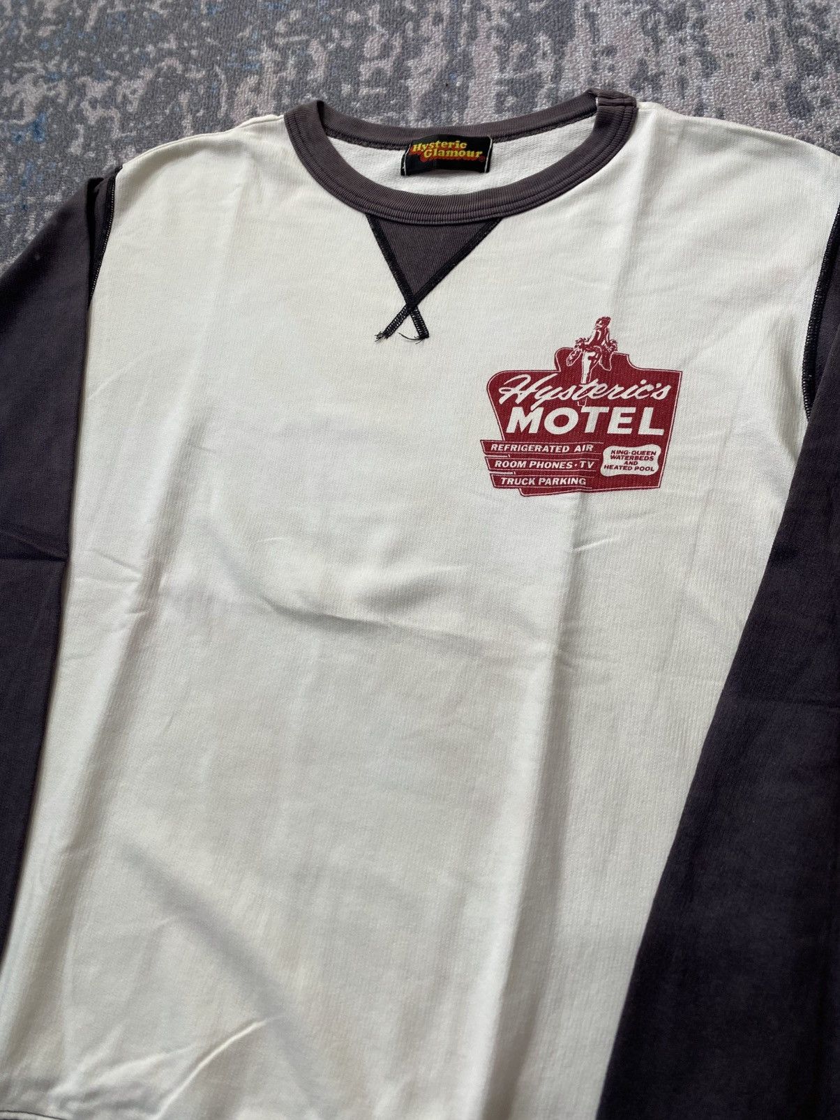 Hysteric Glamour Vintage Hysteric glamour fadded Hysteric motel sweatshirt Size US L / EU 52-54 / 3 - 2 Thumbnail