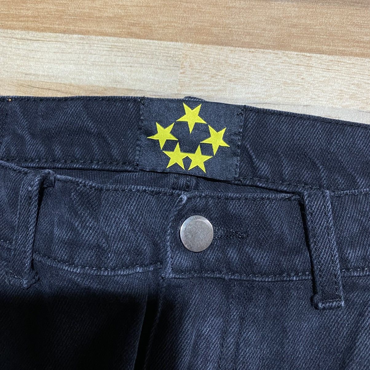 If Six Was Nine Maison Emerald Loose Washead Stitching Denim Pants Size US 36 / EU 52 - 7 Thumbnail