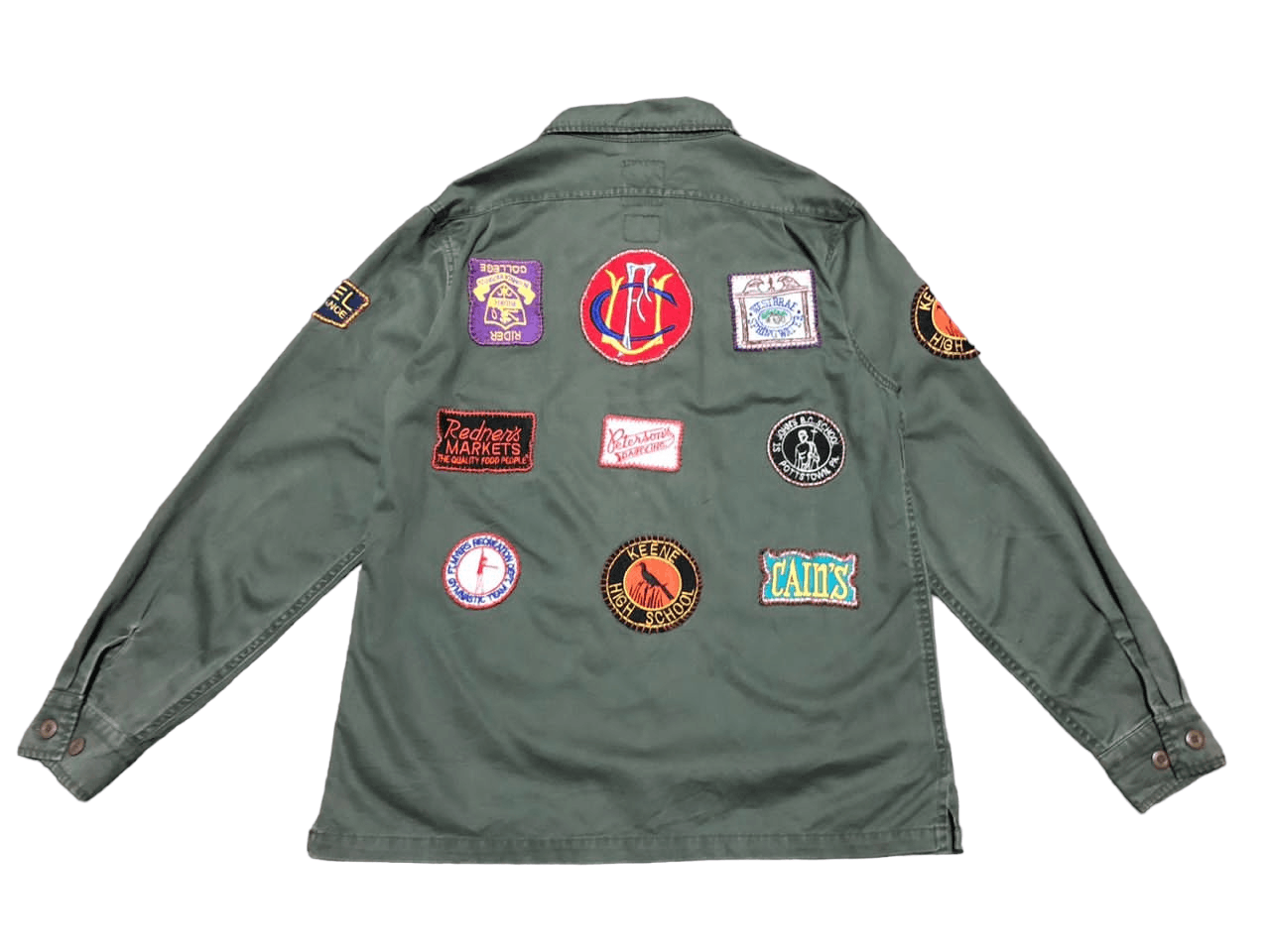 Vintage Vtg Union Outfitter C-46 Button Down Shirt Custom Patch Size US M / EU 48-50 / 2 - 1 Thumbnail
