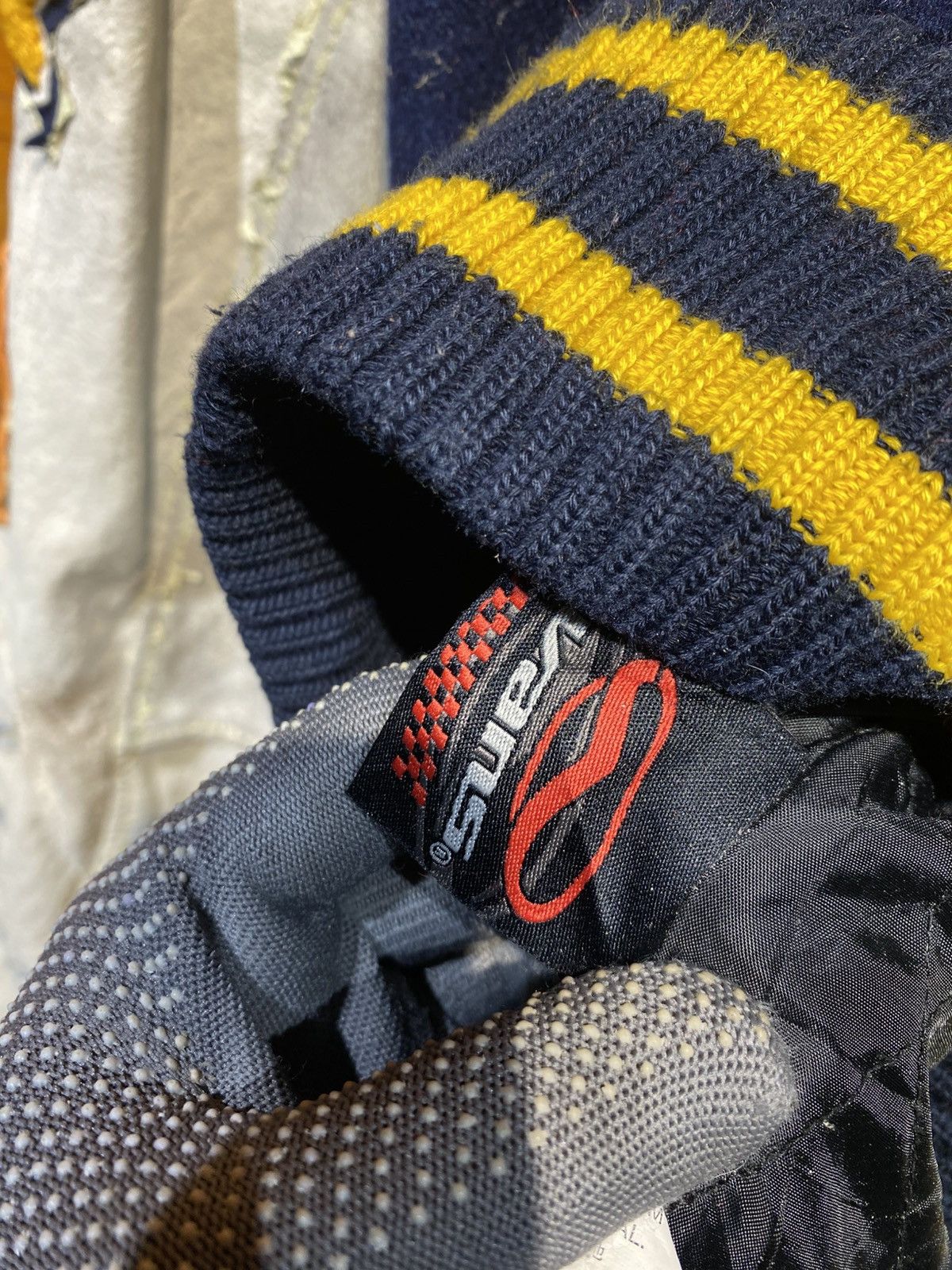 Vans Vintage Vans California Native Varsity Jacket – Navy & Grey Size US M / EU 48-50 / 2 - 15 Thumbnail