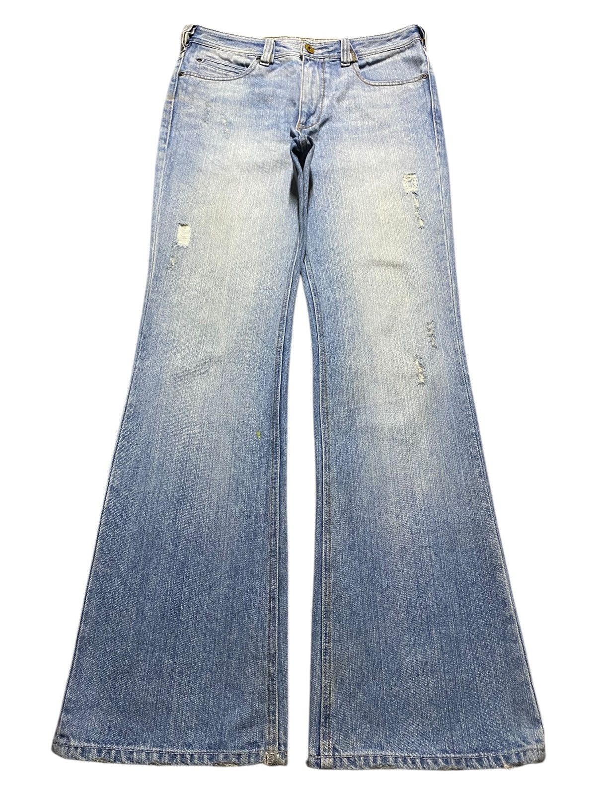 Tornado Mart Vintage Japanese Brand Nylaus Flare Jeans Size US 32 / EU 48 - 1 Thumbnail