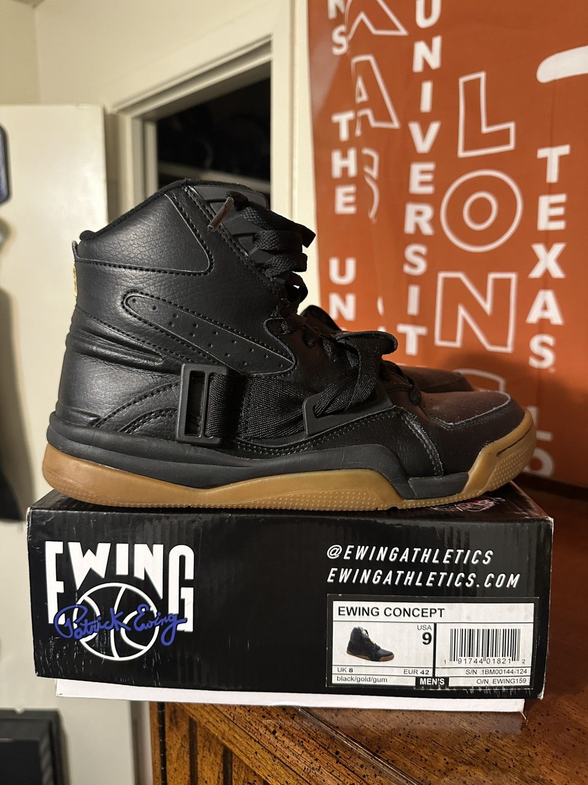 NBA × Vintage Vintage NBA Patrick Ewing concept 00s size 9 Size US 9 / EU 42 - 1 Thumbnail