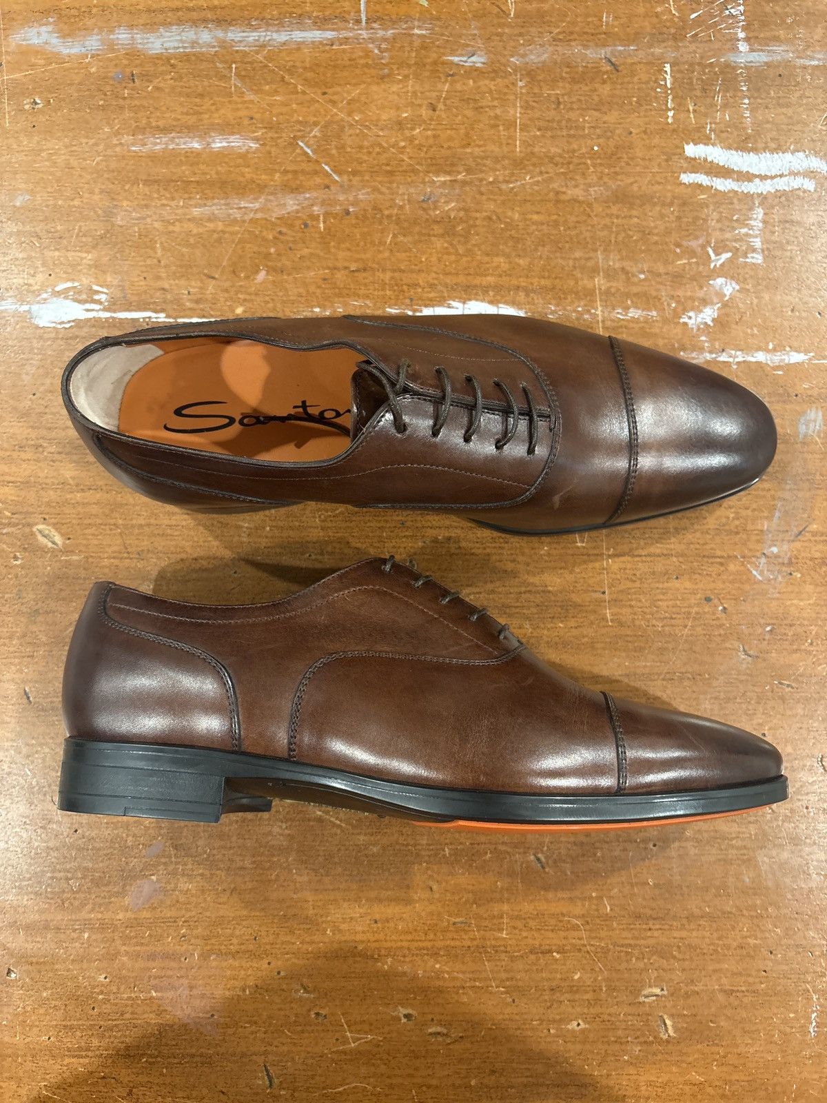 Santoni Oxford Size US 7.5 / EU 40-41 - 7 Thumbnail