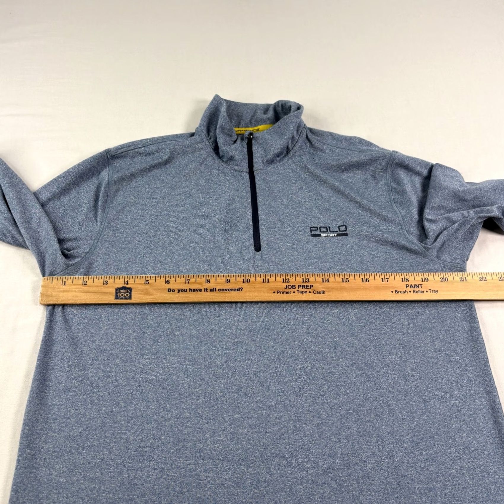Polo Ralph Lauren Polo Ralph Lauren Sweatshirt Men Medium Blue Golf Pullover 1/4 Zip Stretch Sport Size US M / EU 48-50 / 2 - 7 Thumbnail