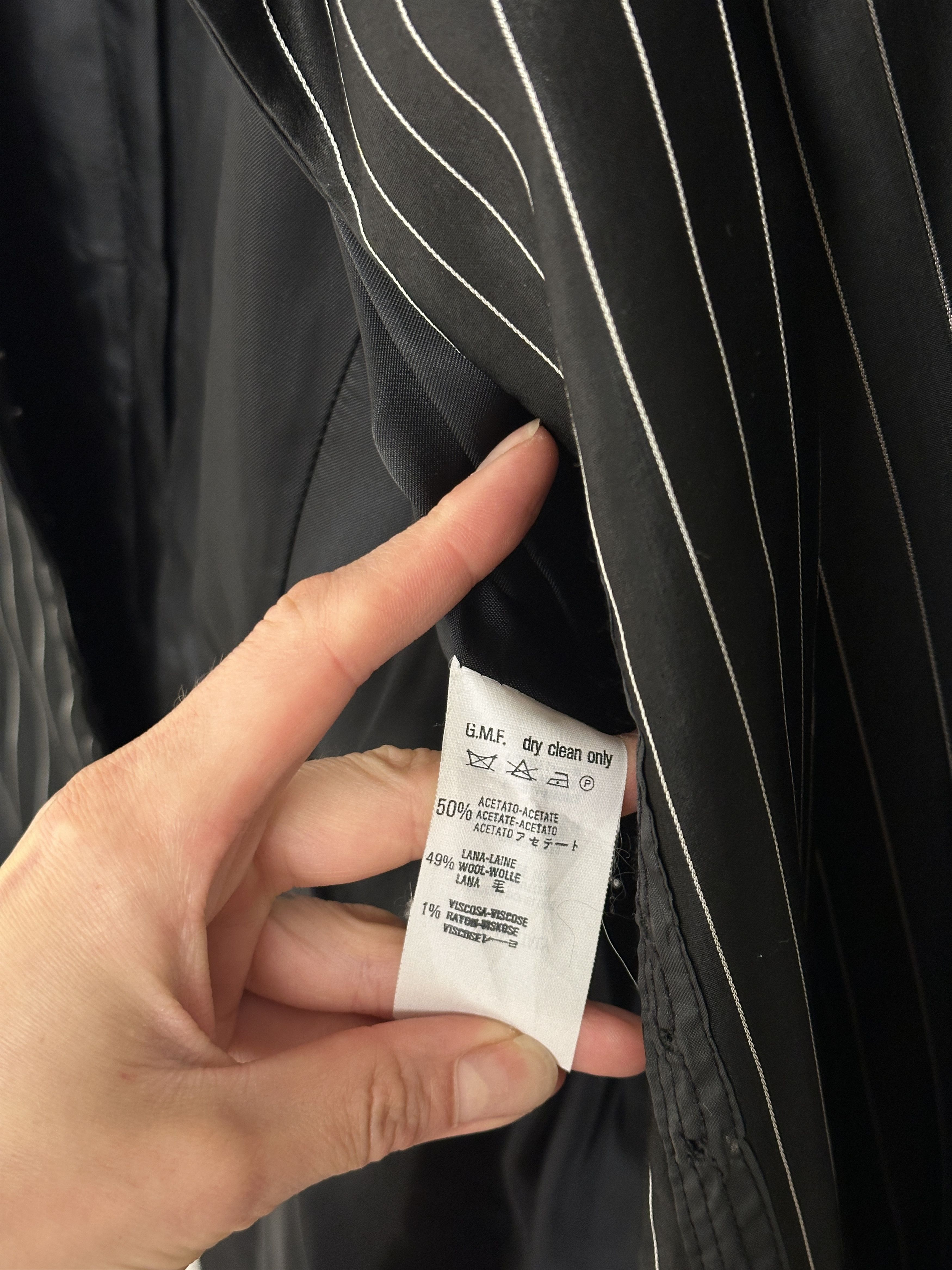 Gianfranco Ferre GIANFRANCO FERRE silk striped dress shirt Size M / US 6-8 / IT 42-44 - 8 Thumbnail