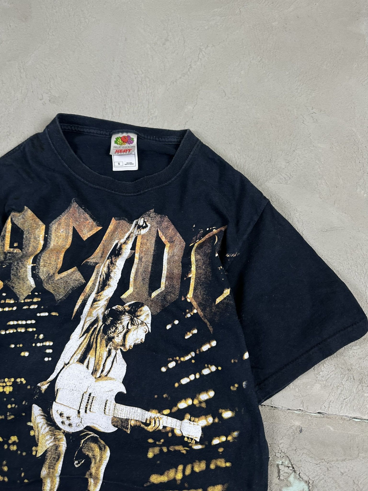 Band Tees 2000s ACDC Rip Tribute Tour Rock Band Promo T-shirt Size US S / EU 44-46 / 1 - 9 Thumbnail