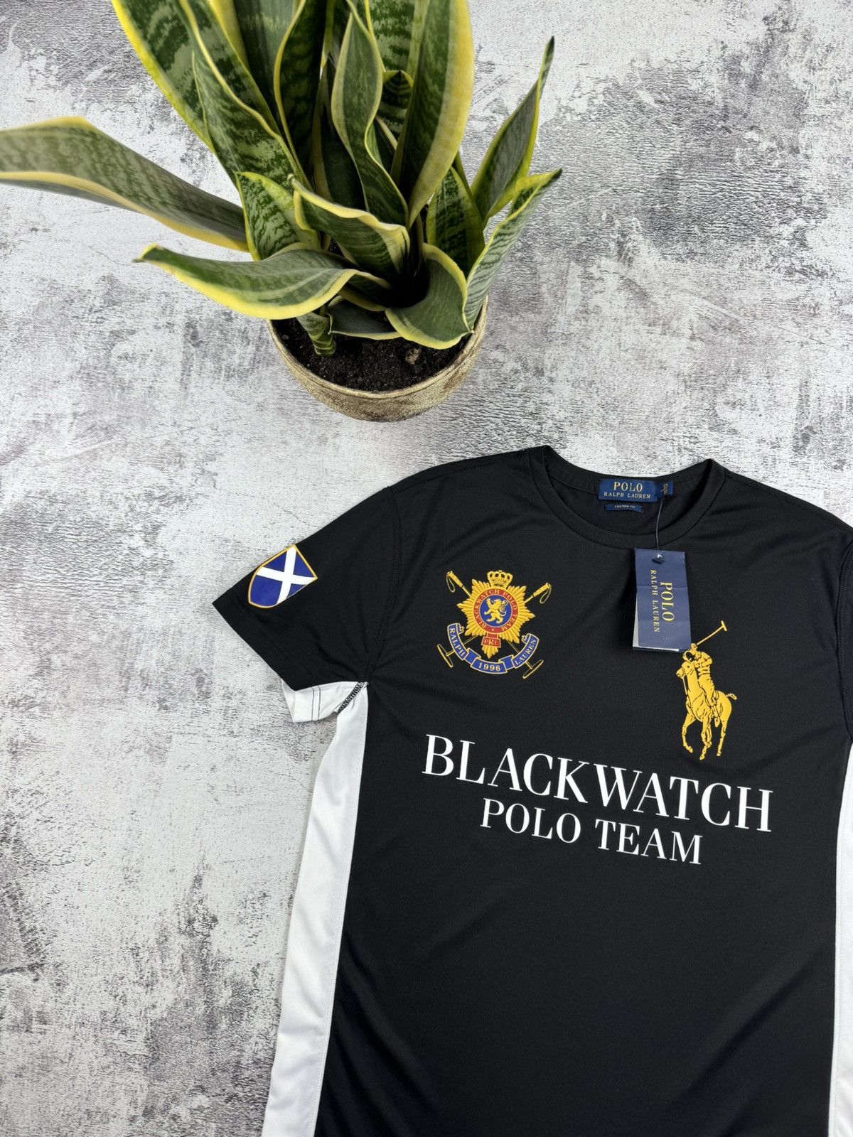 Polo Ralph Lauren NEW Polo Ralph Lauren USA Blackwatch Big Pony T Shirt Tee Size US S / EU 44-46 / 1 - 4 Thumbnail