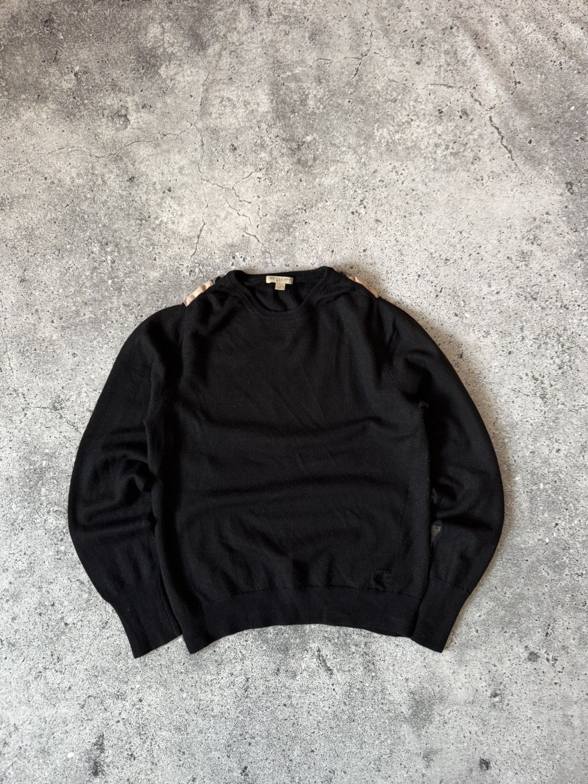 Burberry Burberry Brit Sweaters Women’s Monogram Black Luxury Italy Size M / US 6-8 / IT 42-44 - 1 Thumbnail
