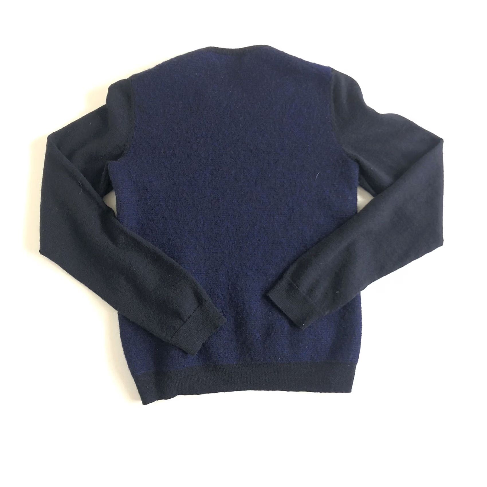 Calvin Klein Calvin Klein Sweater Women's Size S Blue Long Sleeve Merino Wool Blend Pullover Size S / US 4 / IT 40 - 2 Thumbnail