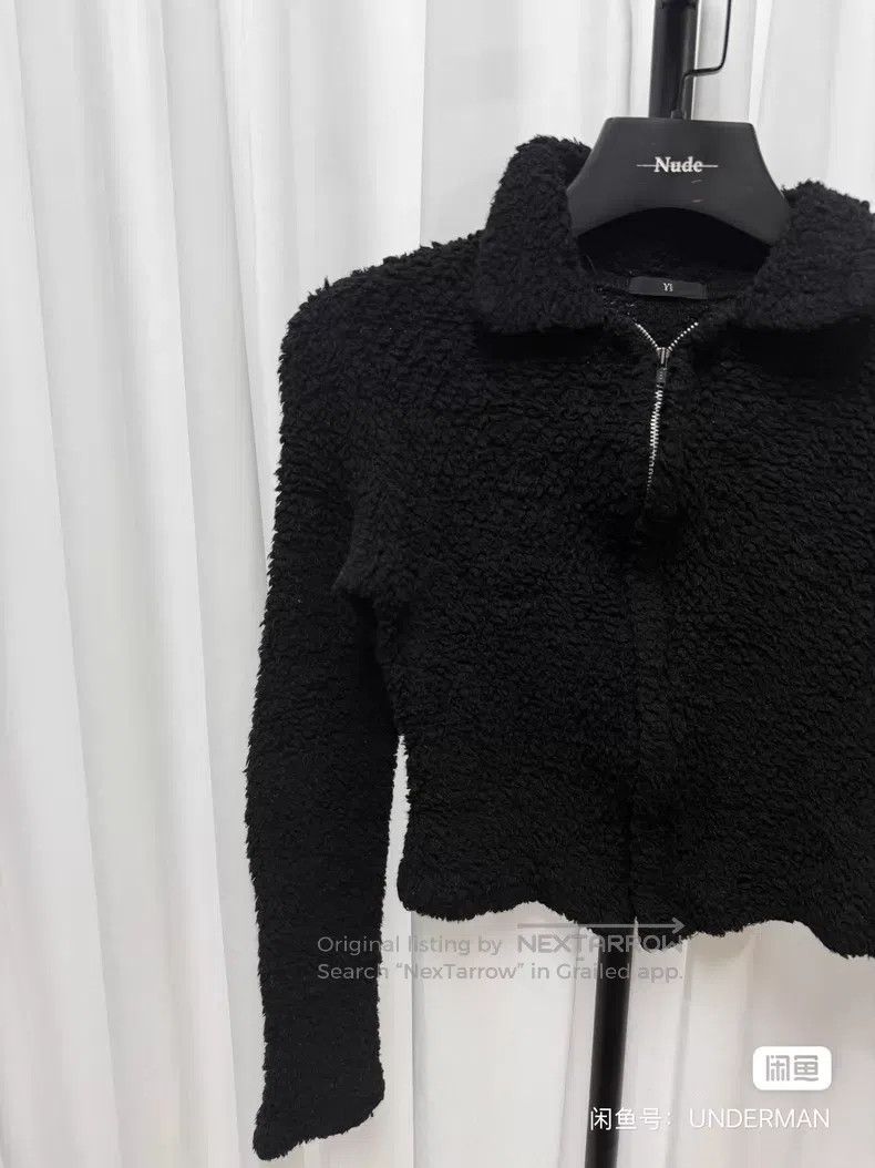Yohji Yamamoto Yohji Yamamoto black short zip-up jacket| Size M / US 6-8 / IT 42-44 - 2 Thumbnail