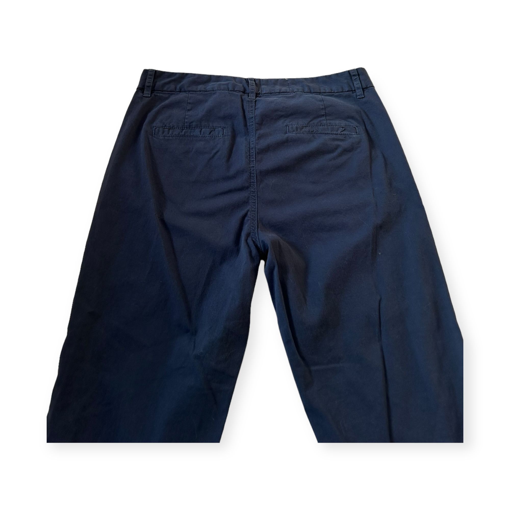 Nili Lotan Nili Lotan Cropped Montauk Pants, Size 4, Marine Blue, N Size 27" / US 4 / IT 40 - 8 Thumbnail