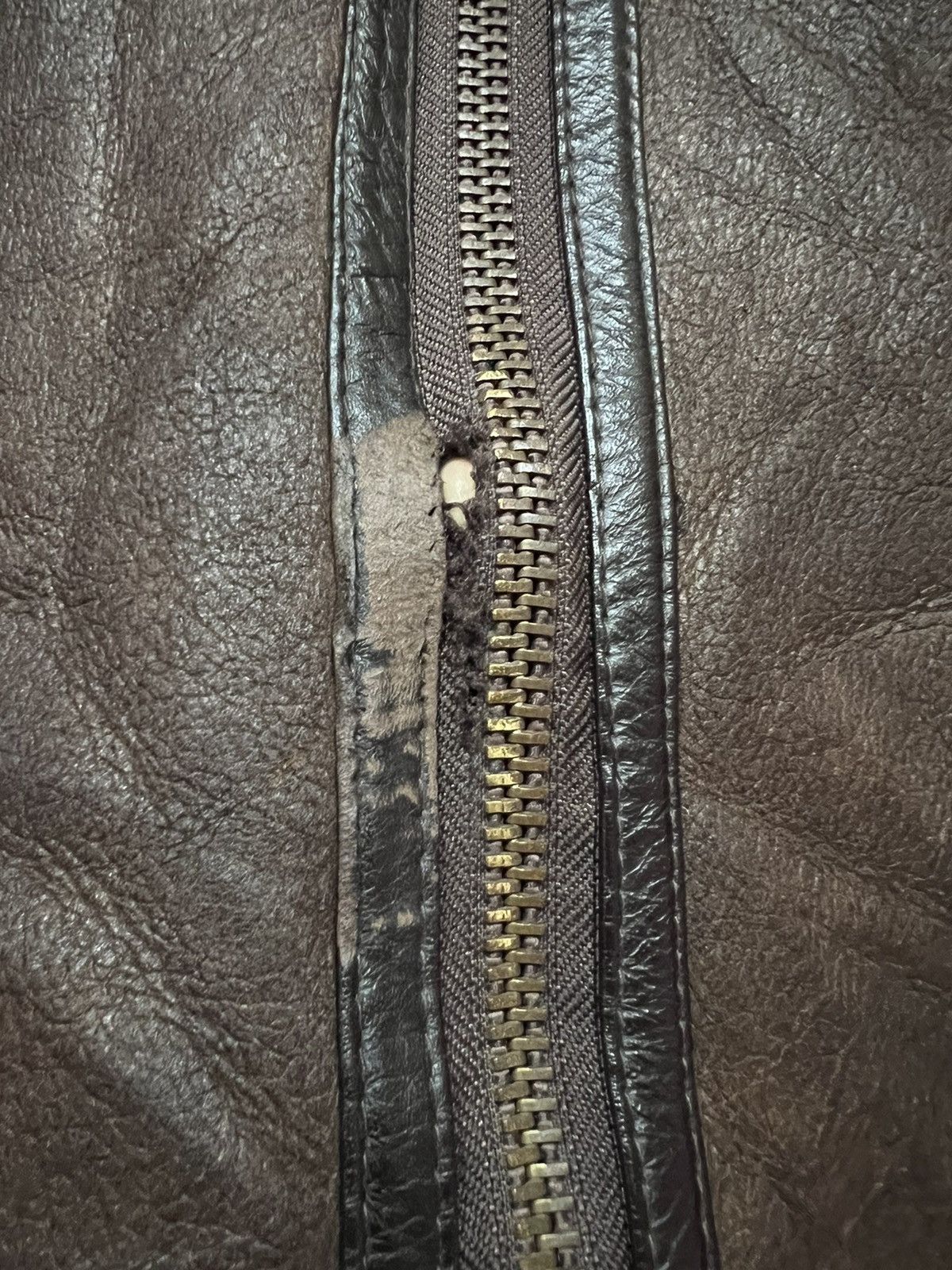 Other 🔥 U.S Army style B-3 leather Shearling sheepskin jacket Size US M / EU 48-50 / 2 - 6 Thumbnail