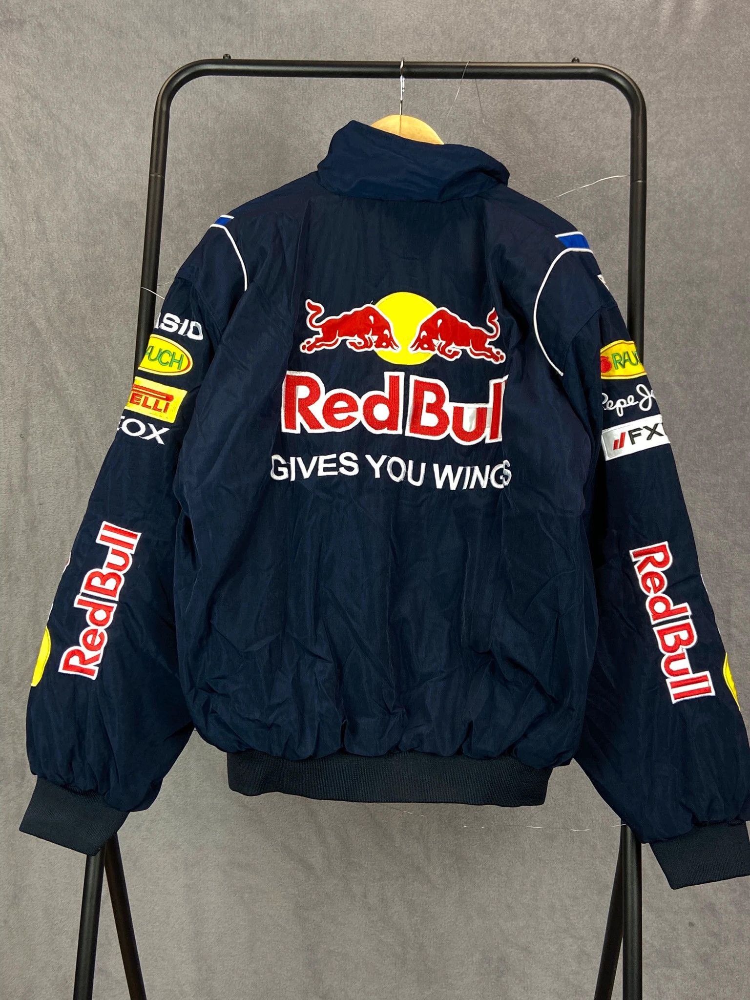 Red Bull Vintage Red Bull Navy Jacket Size XL Size US XL / EU 56 / 4 - 7 Thumbnail