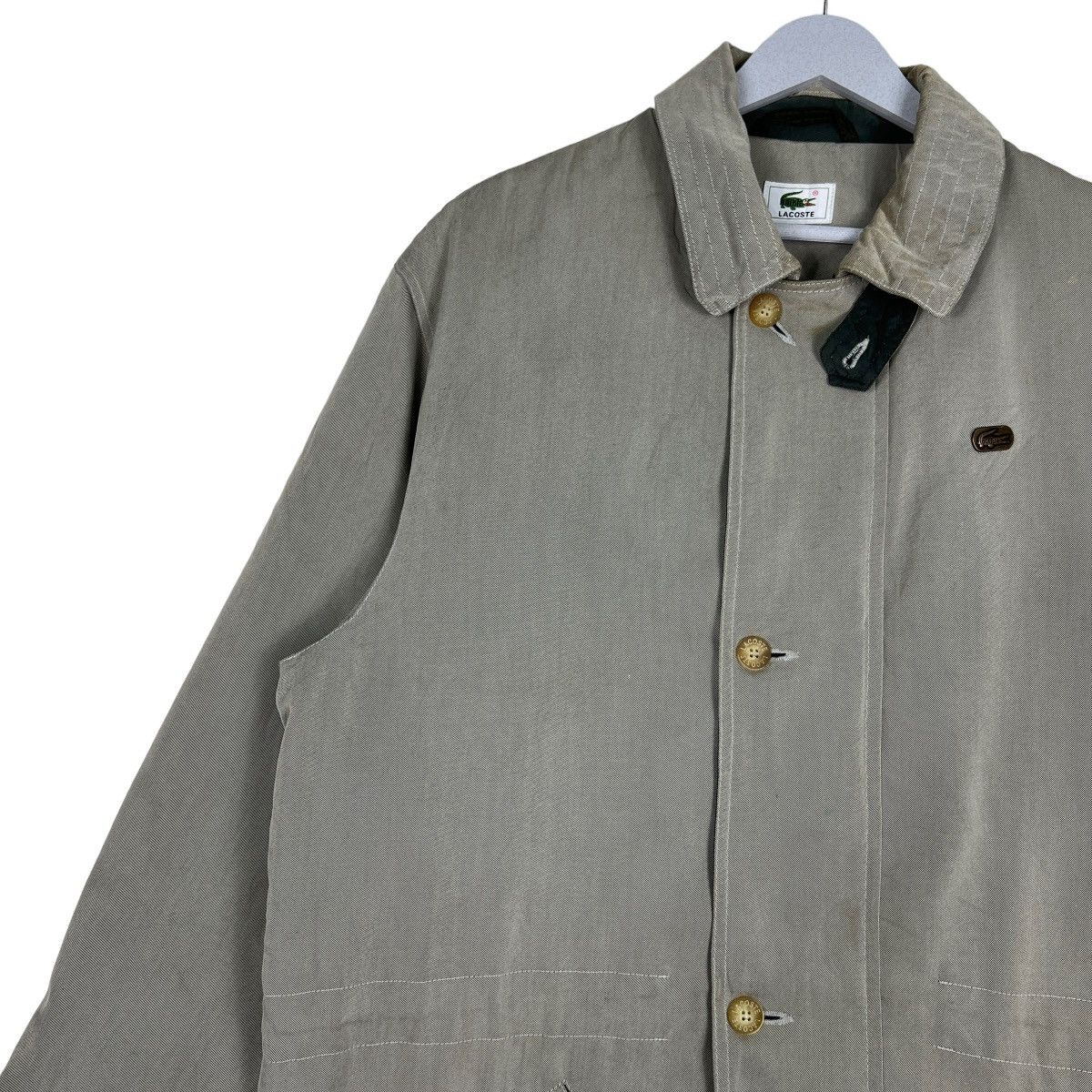 Lacoste 🔥 LACOSTE ZIP UP COAT LONG JACKET Size US L / EU 52-54 / 3 - 6 Thumbnail