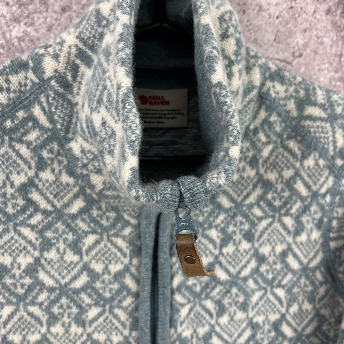 Fjallraven Fjallraven Woman’s Snow Cardigan Zip Wool Jacket Size M Size M / US 6-8 / IT 42-44 - 4 Thumbnail