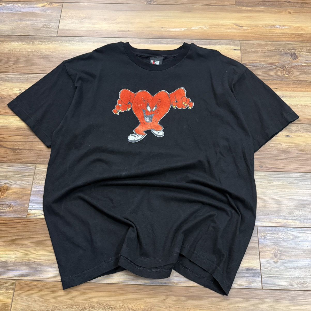 Other Vintage Giant Tag Looney Tunes Gossamer Heart Black Shirt Size US XL / EU 56 / 4 - 1 Thumbnail