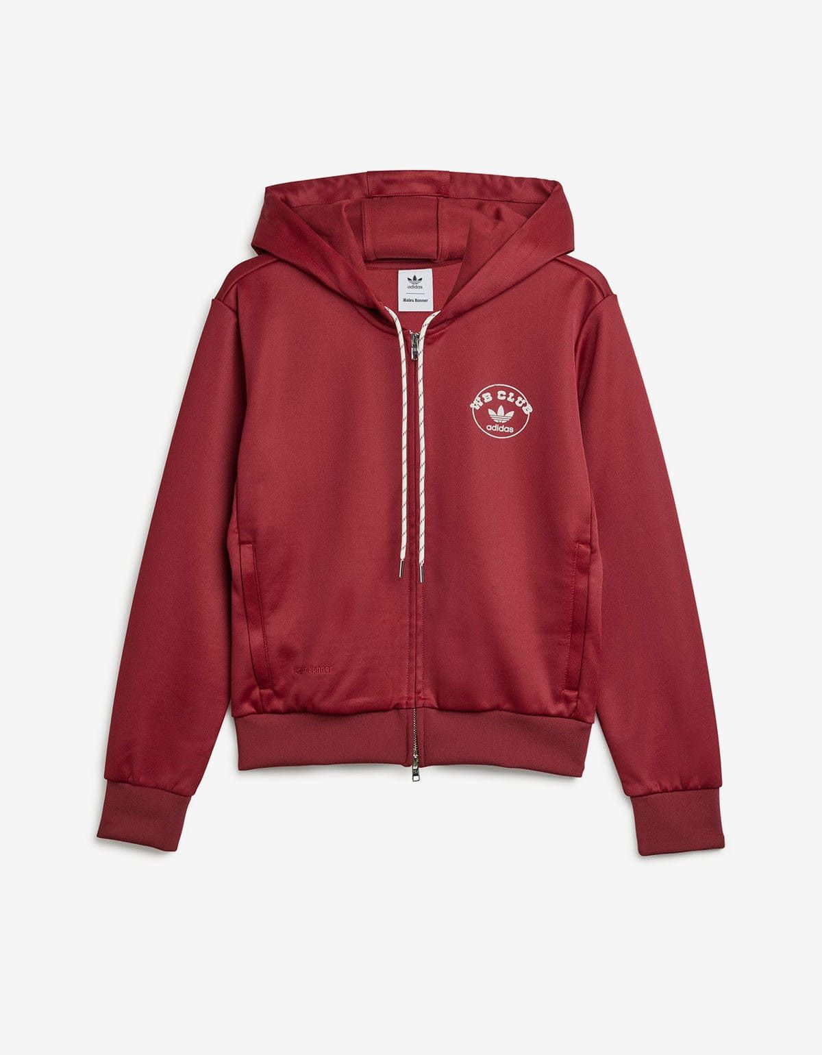 Wales Bonner x Adidas Collegiate Burgundy Track Hoodie