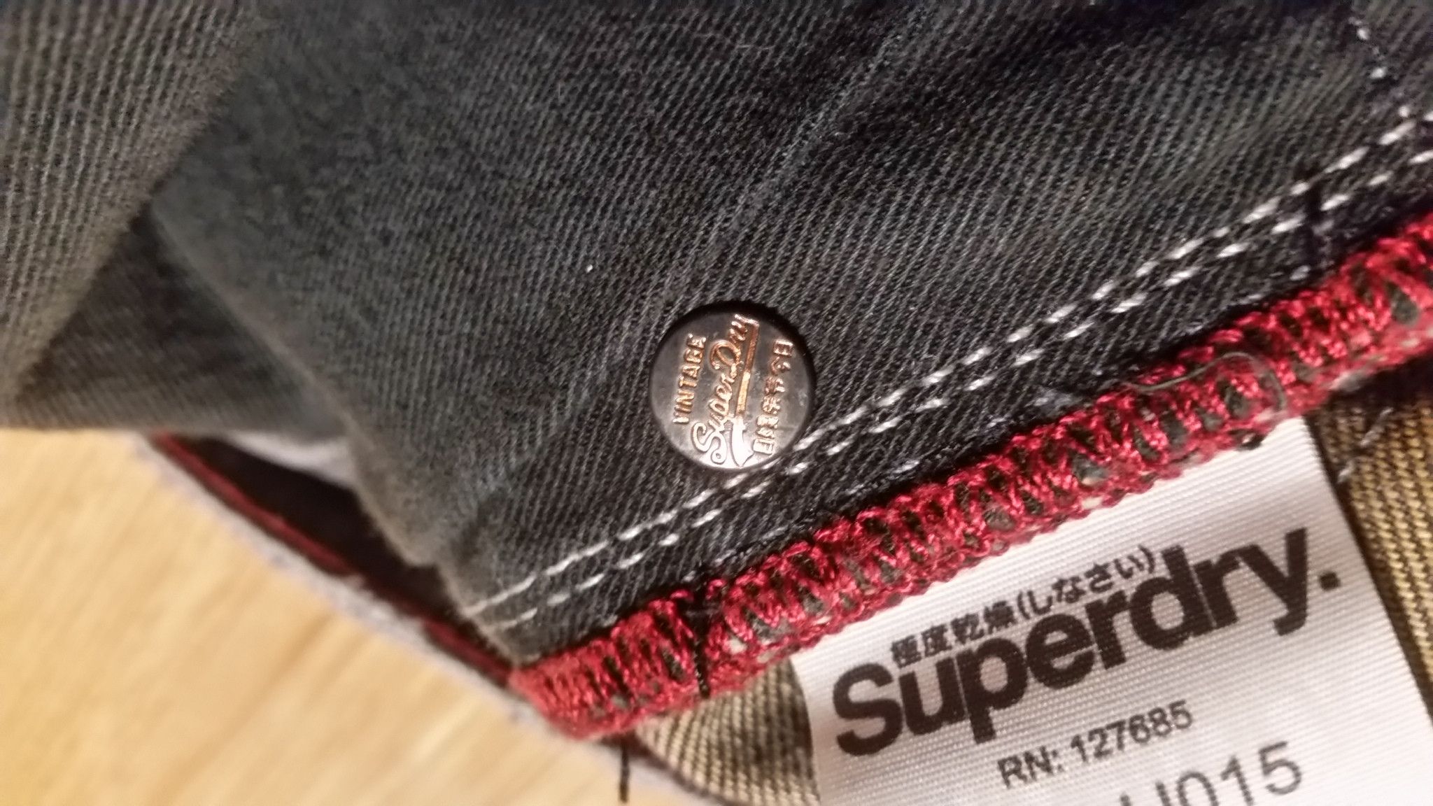 Gray SUPERDRY JAPAN Vintage W32 L34 straight slim W31 L36