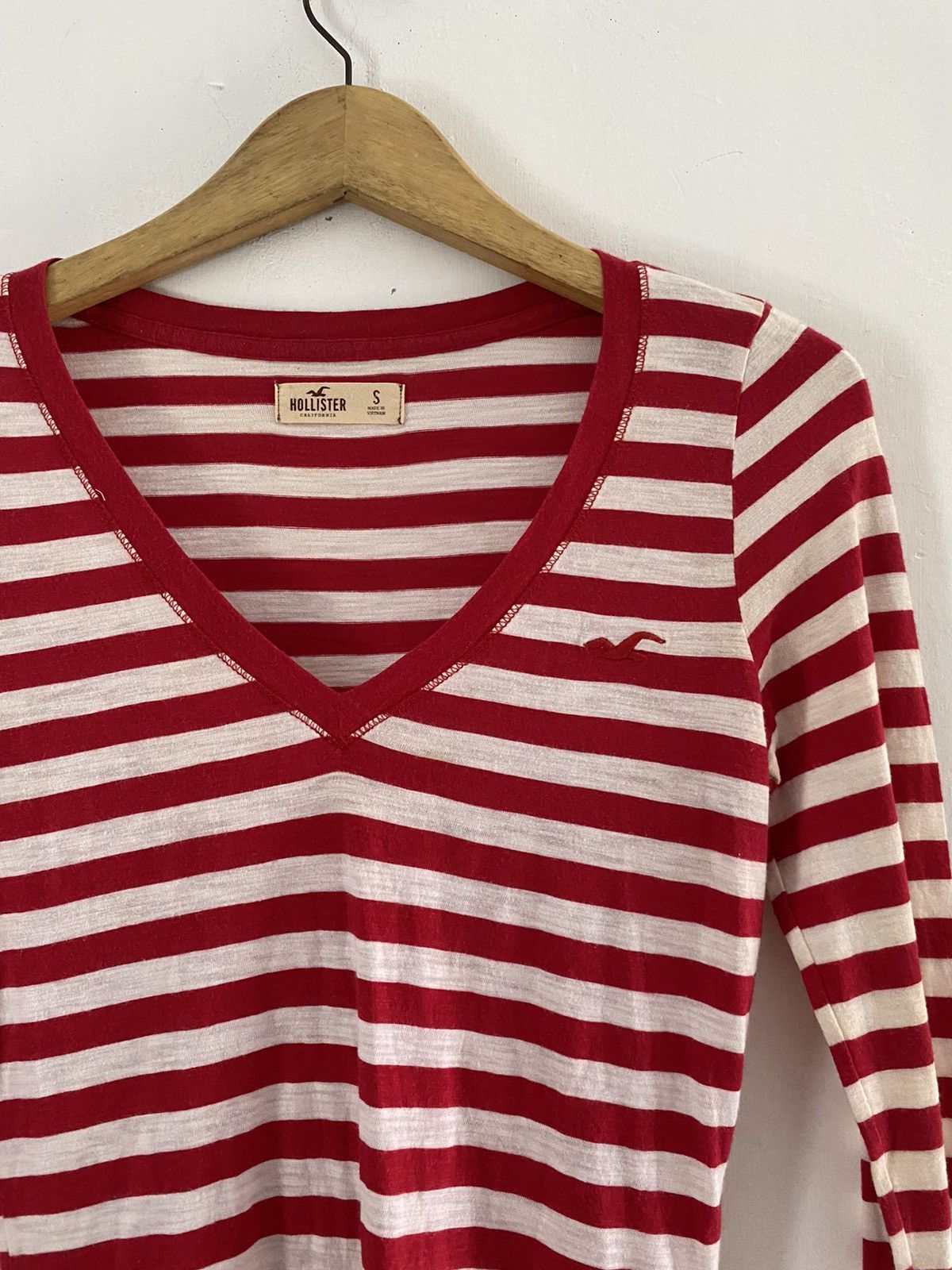 Hysteric Glamour Japanese hollister striped longsleeve tshirt Size US S / EU 44-46 / 1 - 3 Thumbnail