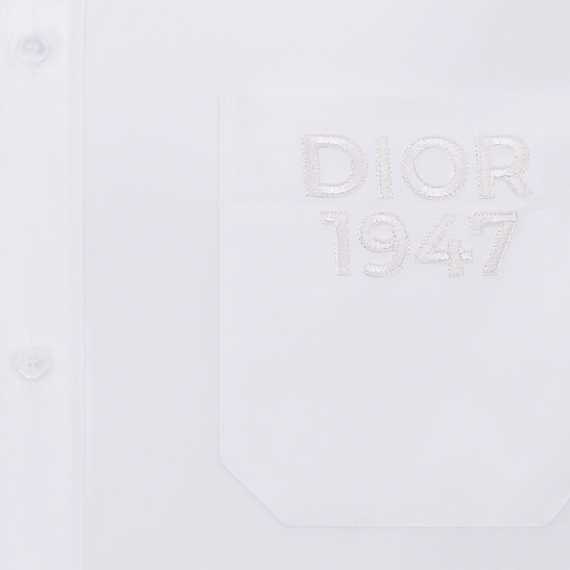 Dior o1w1db10525 393C53 Shirt in White Size US M / EU 48-50 / 2 - 3 Thumbnail