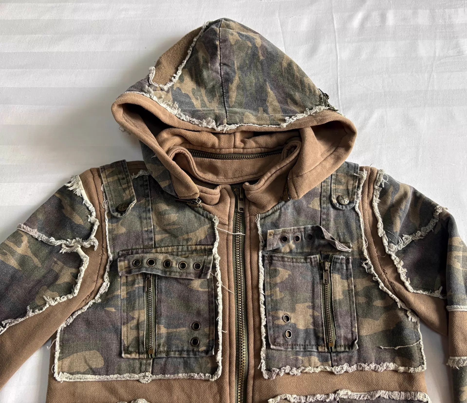 Other Midas Camo Decon Vintage Jacket Detachable Hood Holes xs Size US XS / EU 42 / 0 - 7 Thumbnail