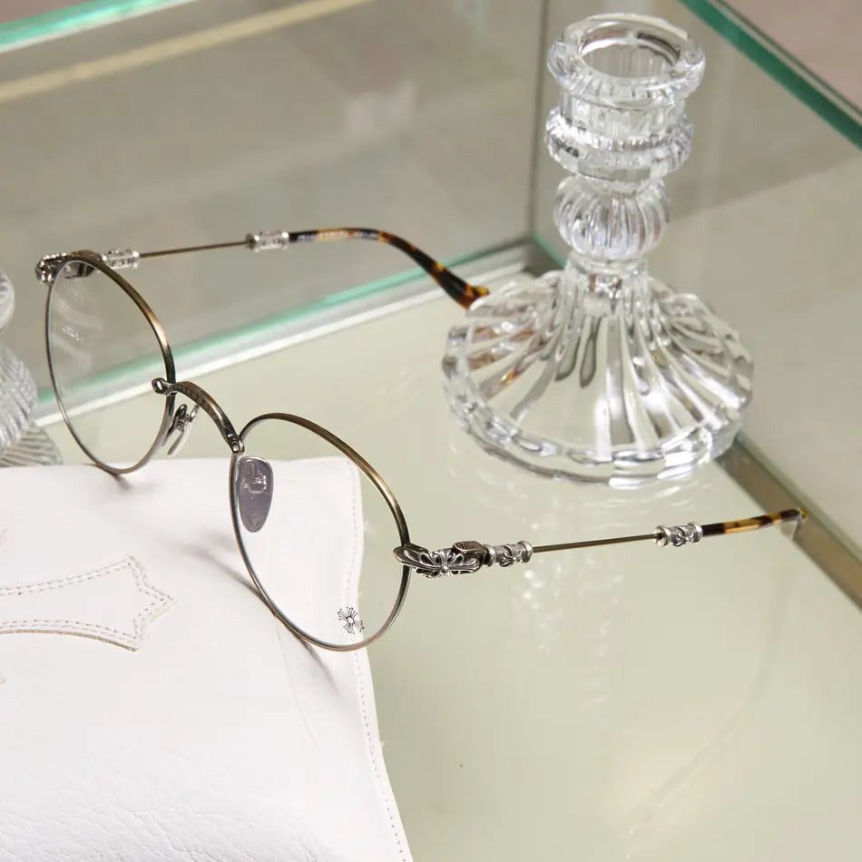 CHROME HEARTS BUBBA-A Antique Gold/Plastic