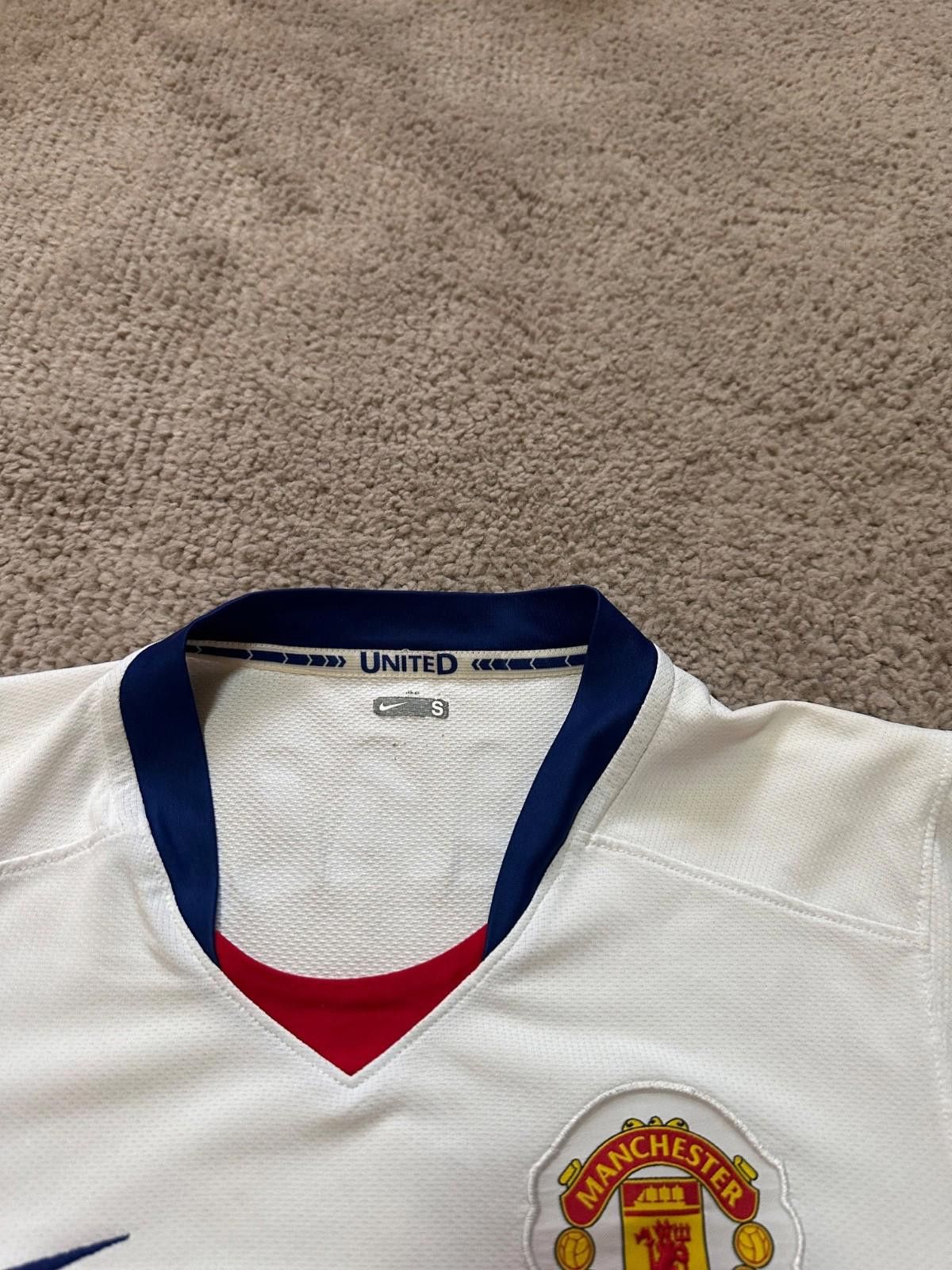 Nike Ronaldo #7 jersey 2008-2009 Manchester United Away Jersey S Size US S / EU 44-46 / 1 - 5 Thumbnail