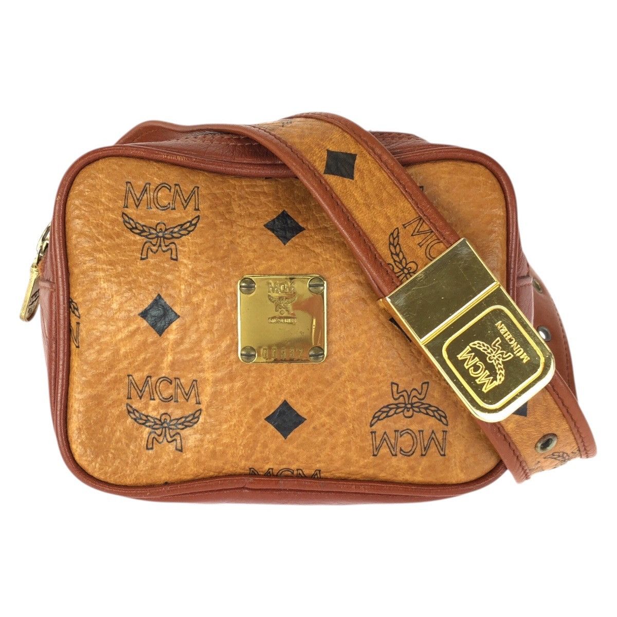 MCM MCM MCM Visetos PVC waist bag Plastic / Synthetic Belt Bag DUTY FREE for USA Size ONE SIZE - 1 Thumbnail
