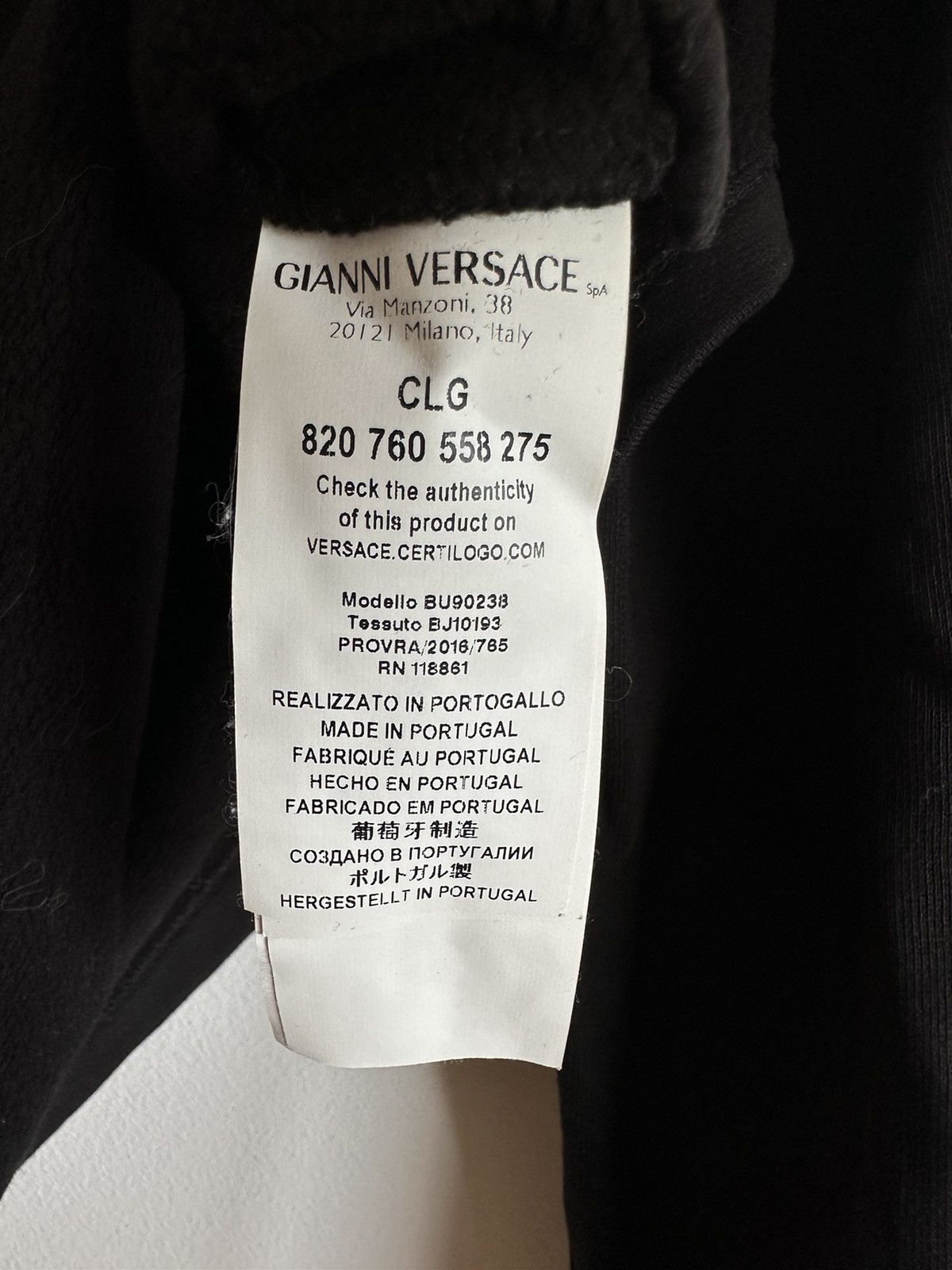 Versace × Versus Versace Gianni Versace Versus sweatshirt metal logo rare designer Size US S / EU 44-46 / 1 - 8 Thumbnail