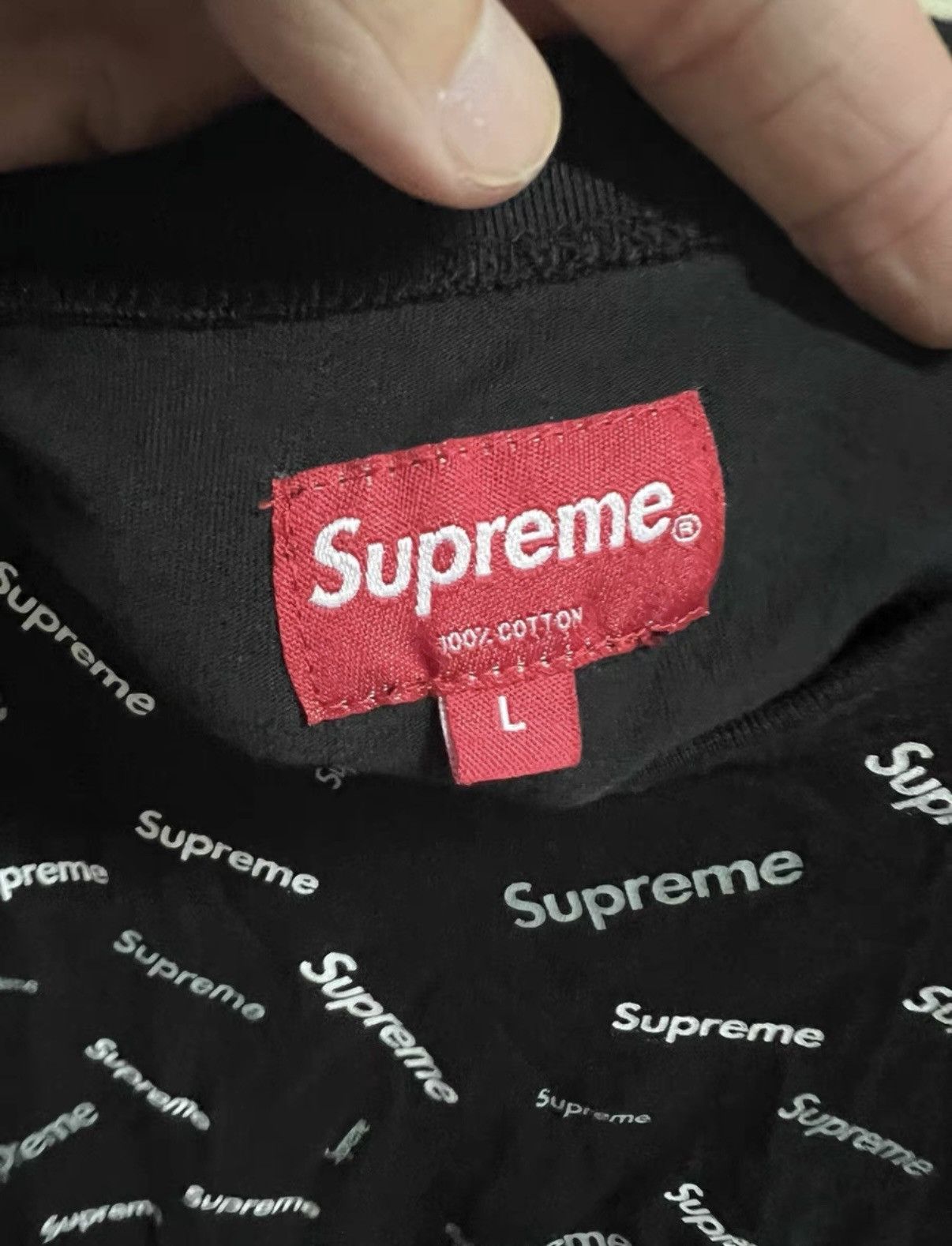 Supreme Supreme 18FW Scatter Ringer Tee Size US L / EU 52-54 / 3 - 3 Thumbnail