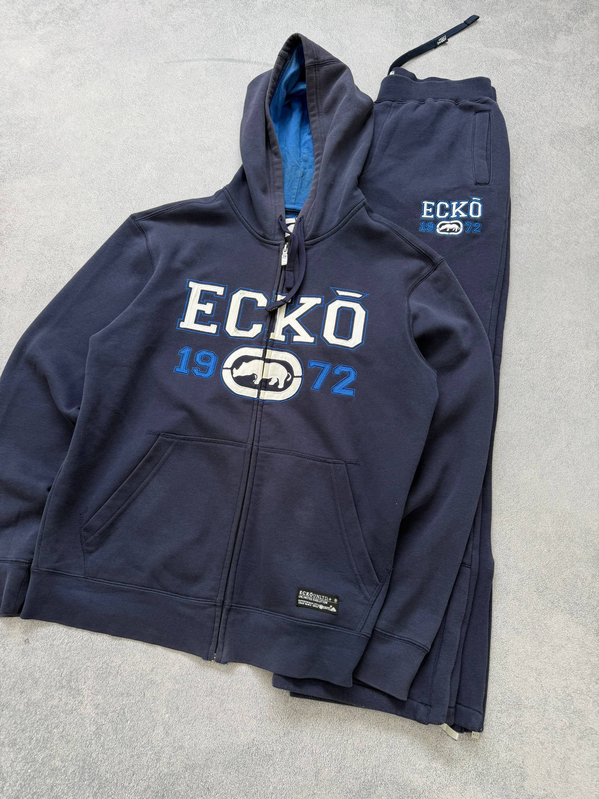 Ecko Unltd. Ecko Unltd. Vintage Tracksuit Sk8 Rap Hip Hop Baggy Size US M / EU 48-50 / 2 - 2 Thumbnail