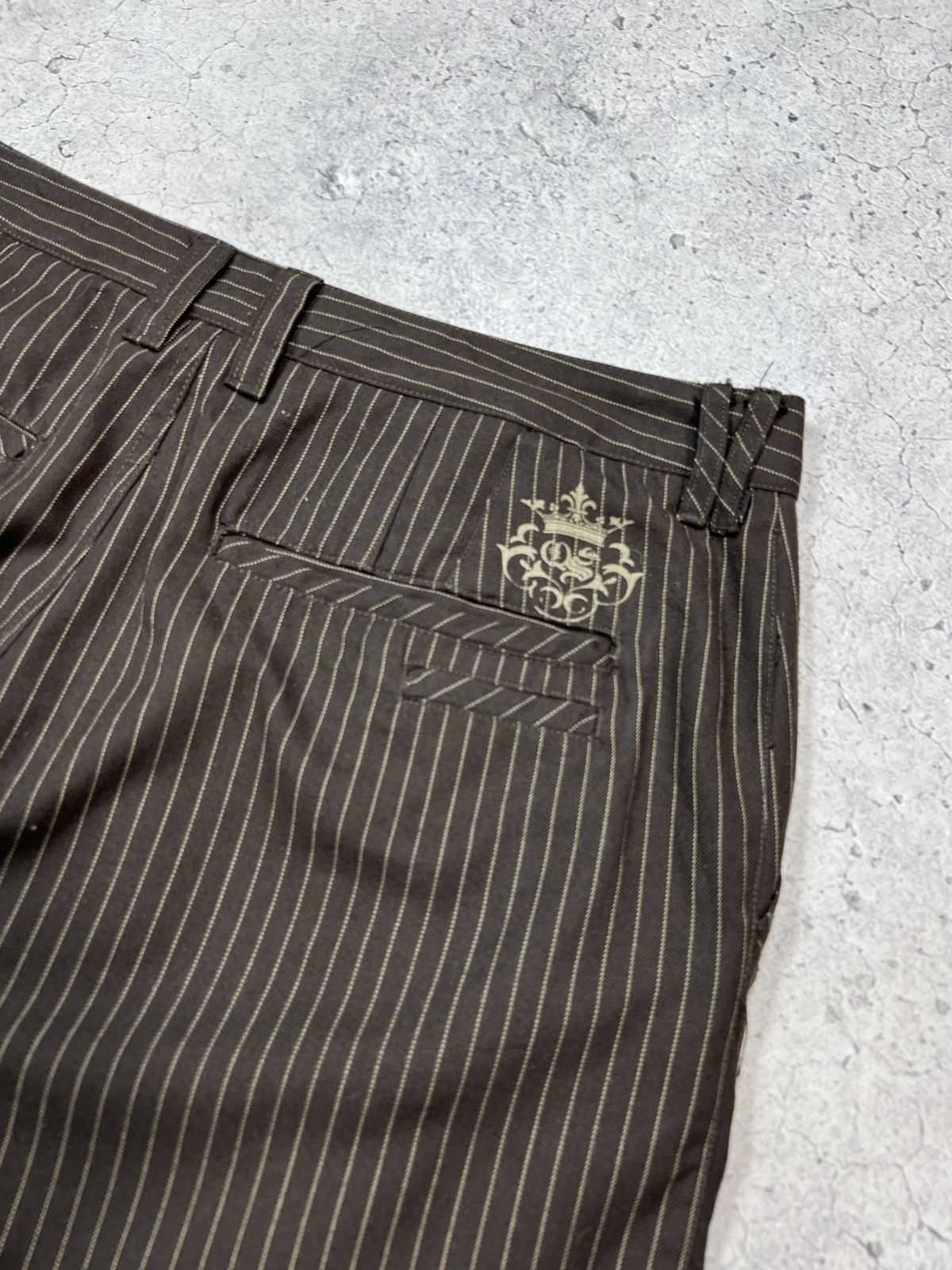Quiksilver Vintage Quiksilver Cotton Brown Stripped Shorts 90s Surf Size US 36 / EU 52 - 6 Thumbnail