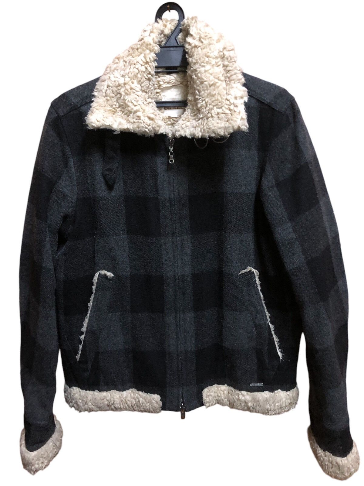 Diesel Diesel Sherpa Fleece lining Warm Winter Jacket Size US S / EU 44-46 / 1 - 1 Thumbnail