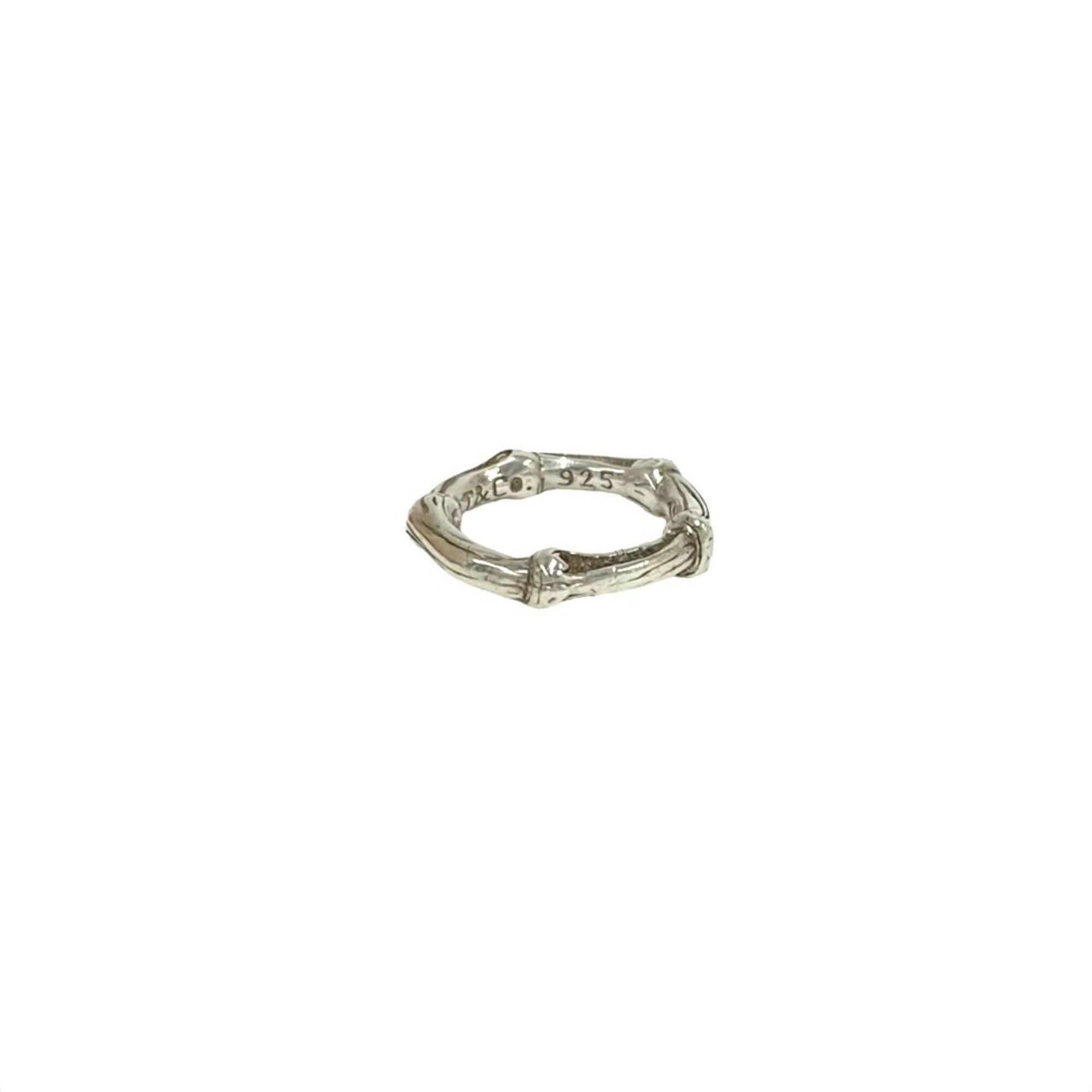 Tiffany & Co. TIFFANY&Co. Tiffany Bamboo Sterling Silver 925 Ring, Finger Accessory, 47144 Size ONE SIZE - 1 Thumbnail